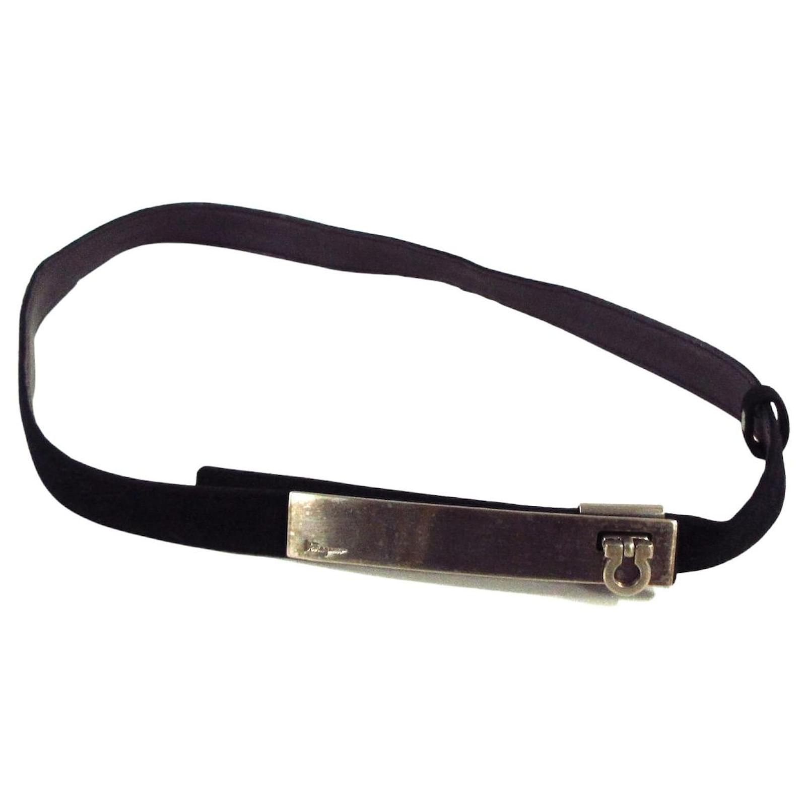 ferragamo velvet belt