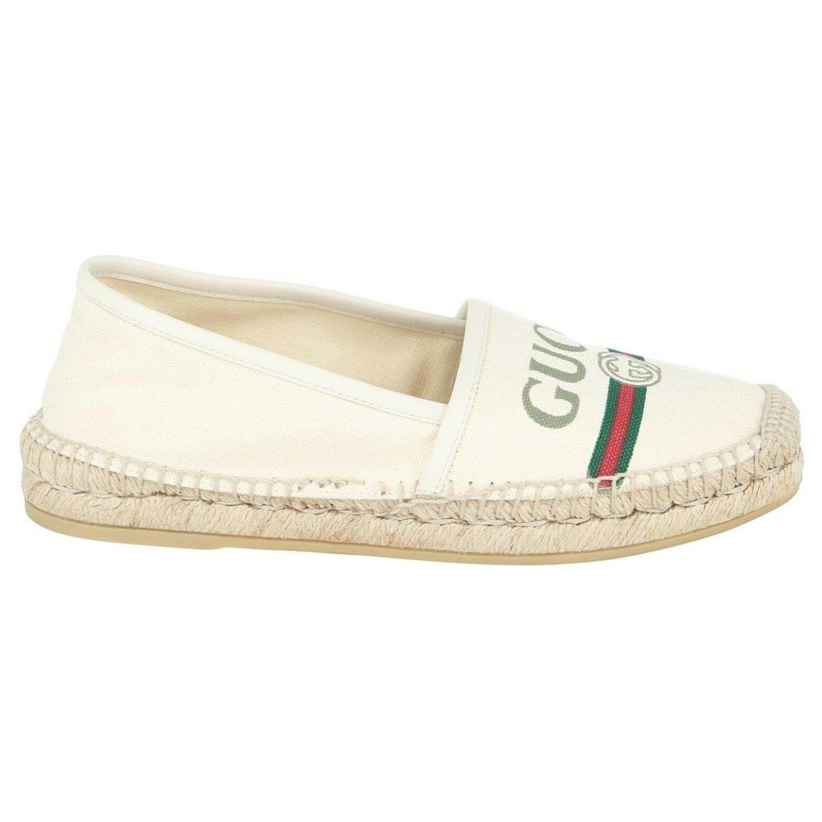 gucci cloth espadrilles