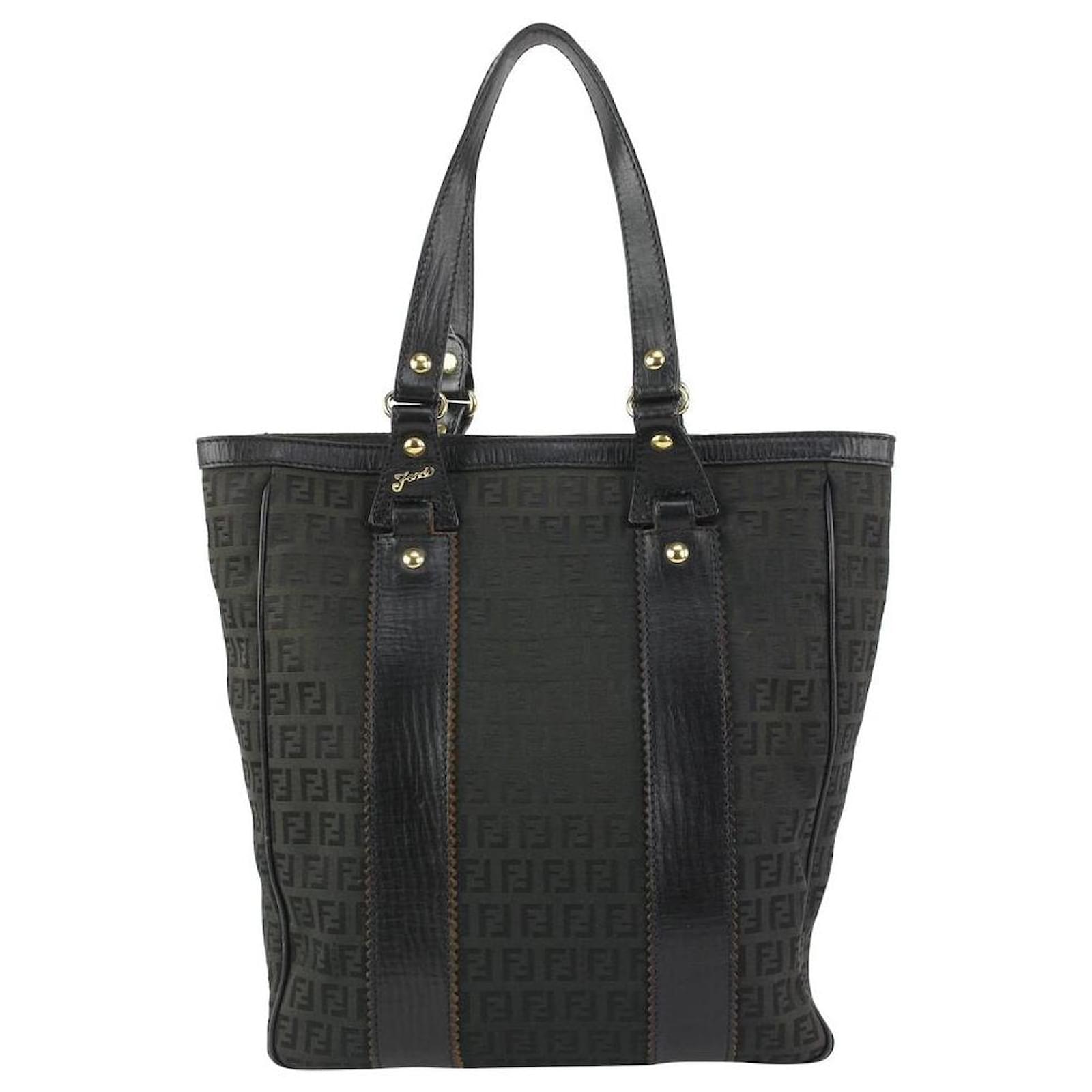 fendi shopper bag monogram