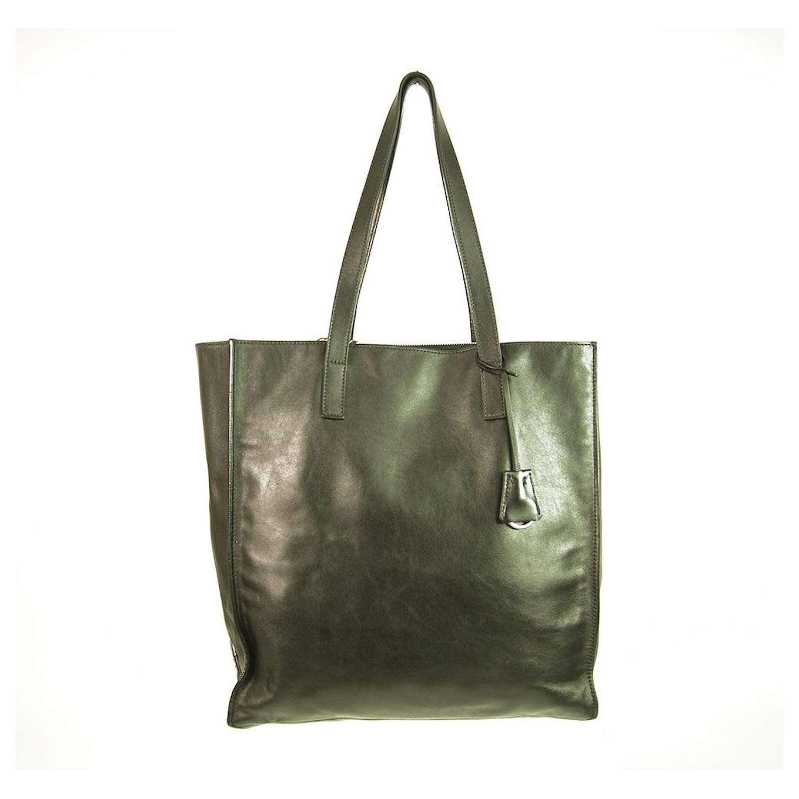 prada soft calf tote