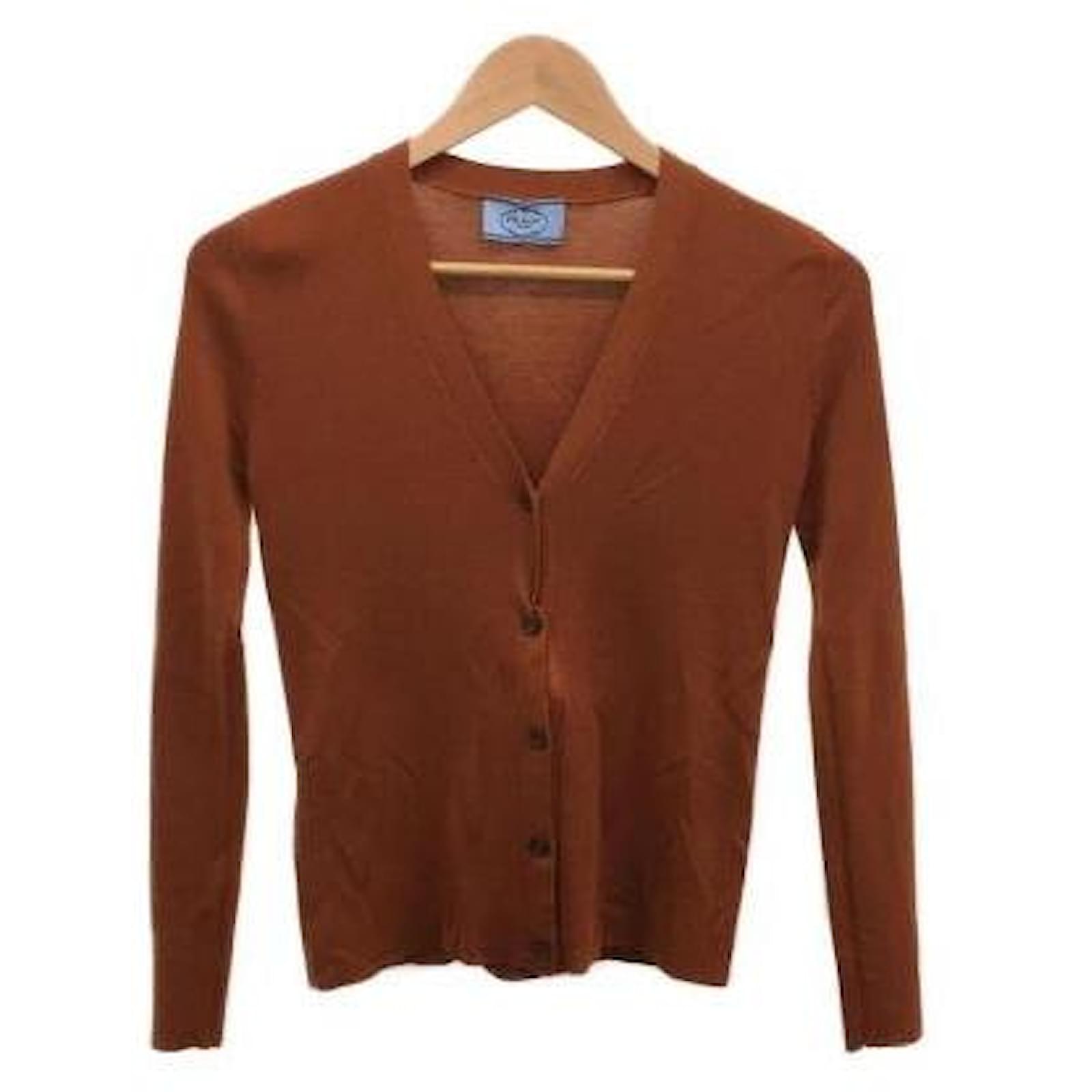 Prada Knitwear Brown Cashmere ref.408308 - Joli Closet