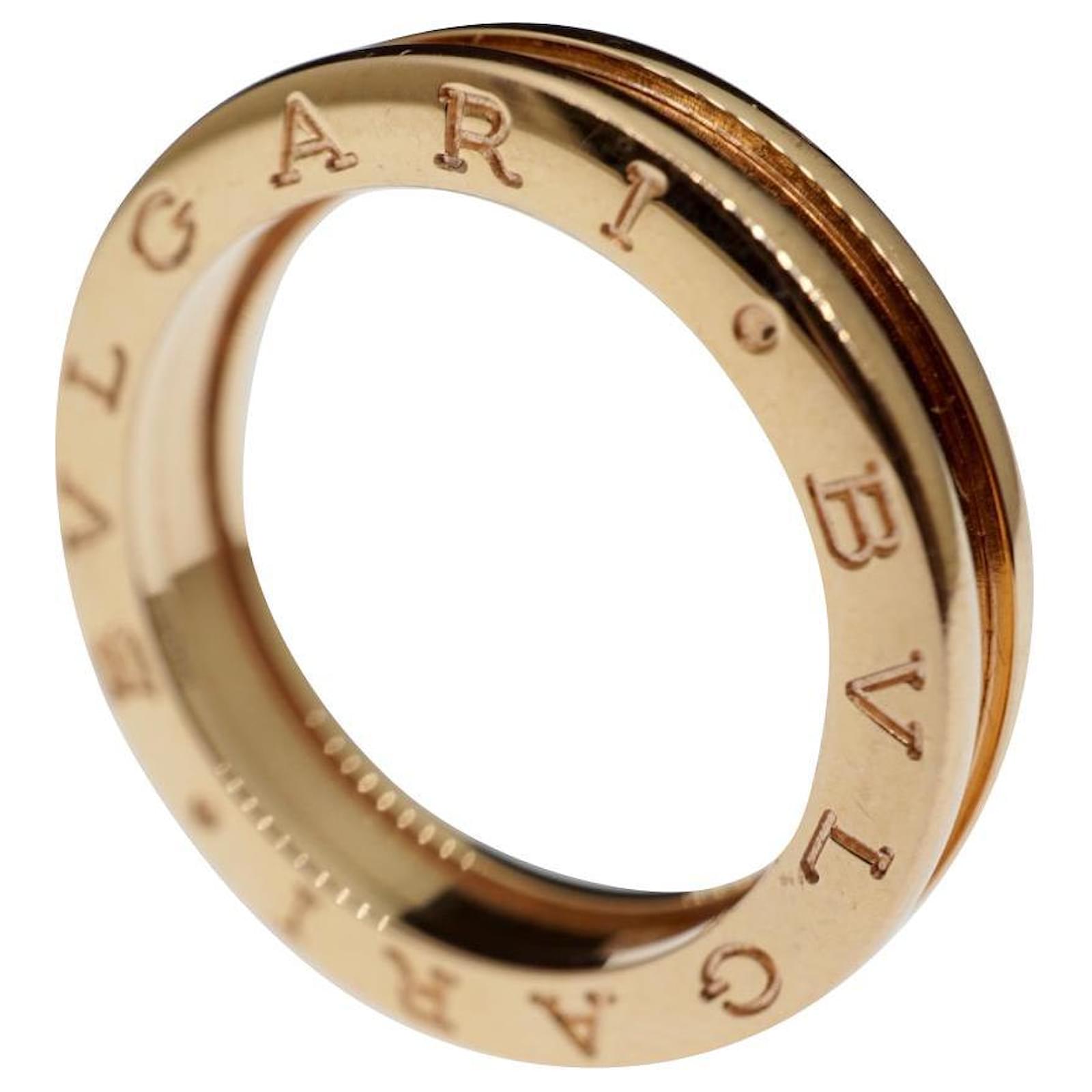 Pre-Owned Bvlgari B.Zero1 Single Band Ring in 18k Gold –