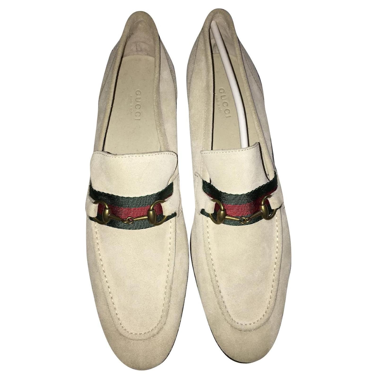 Gucci Church´s Loafers Cream Deerskin ref.410024 - Joli Closet