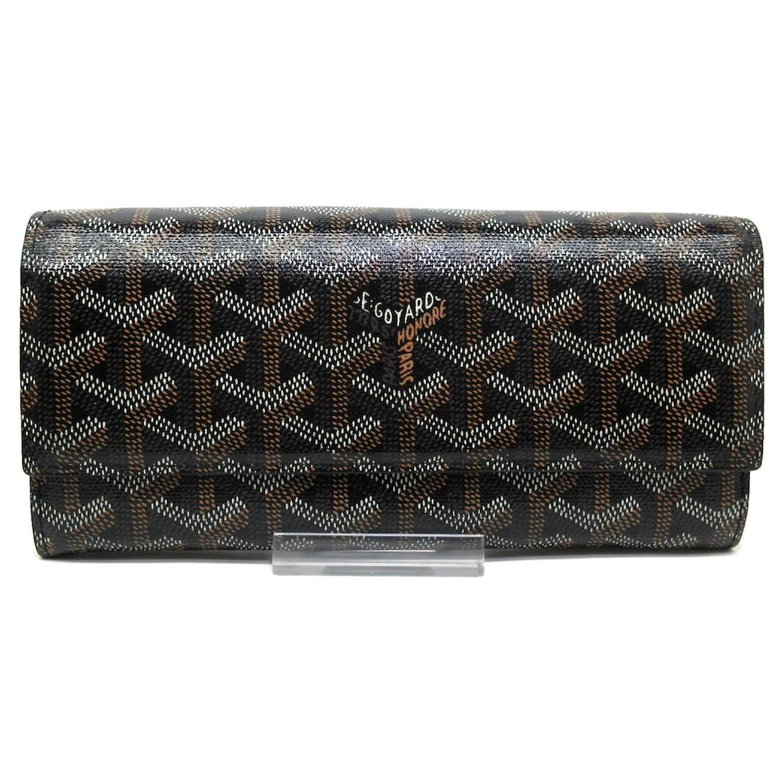 Portefeuille Goyard Toile Marron ref.410609 - Joli Closet