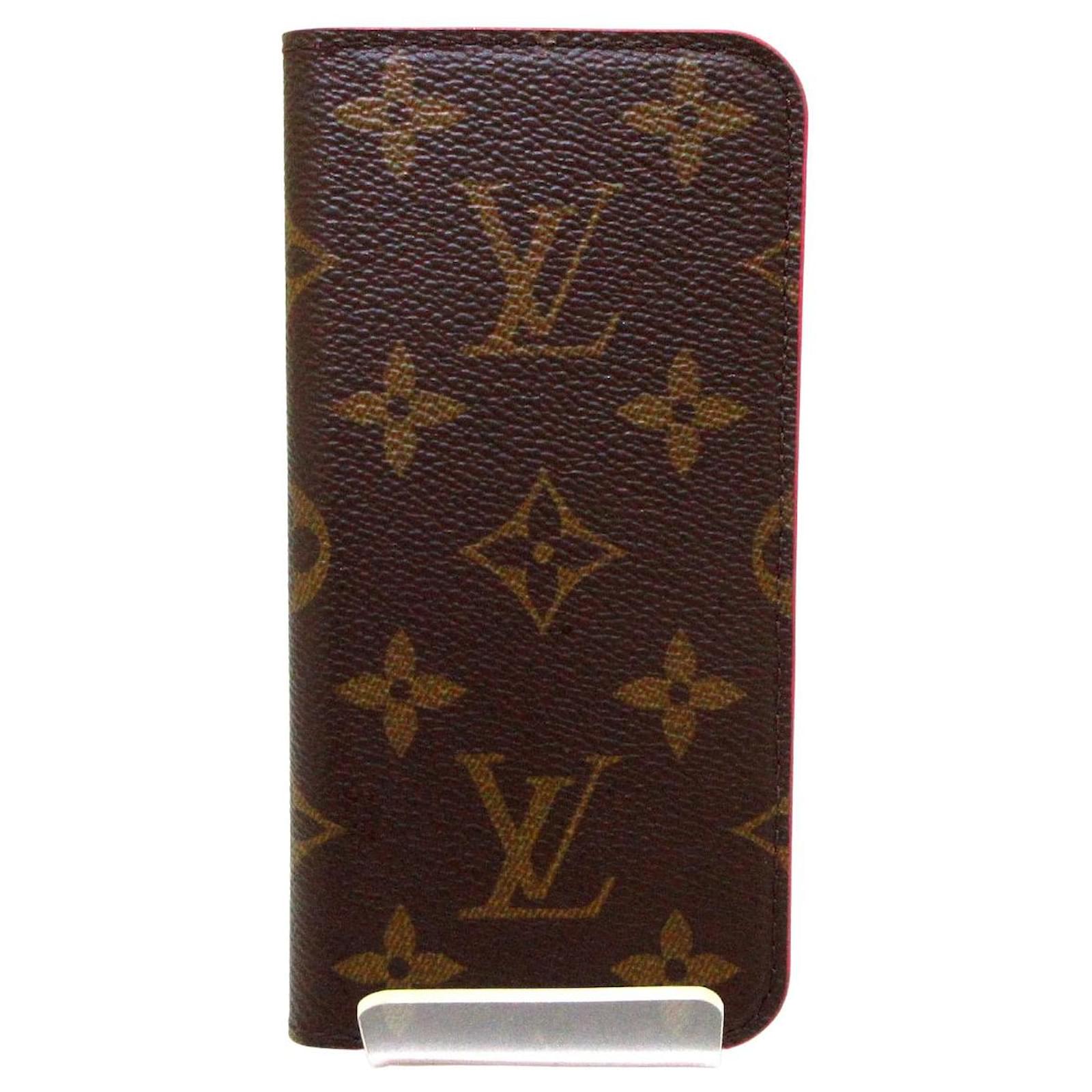 Louis Vuitton Iphone Case Brown Cloth ref.410852 - Joli Closet