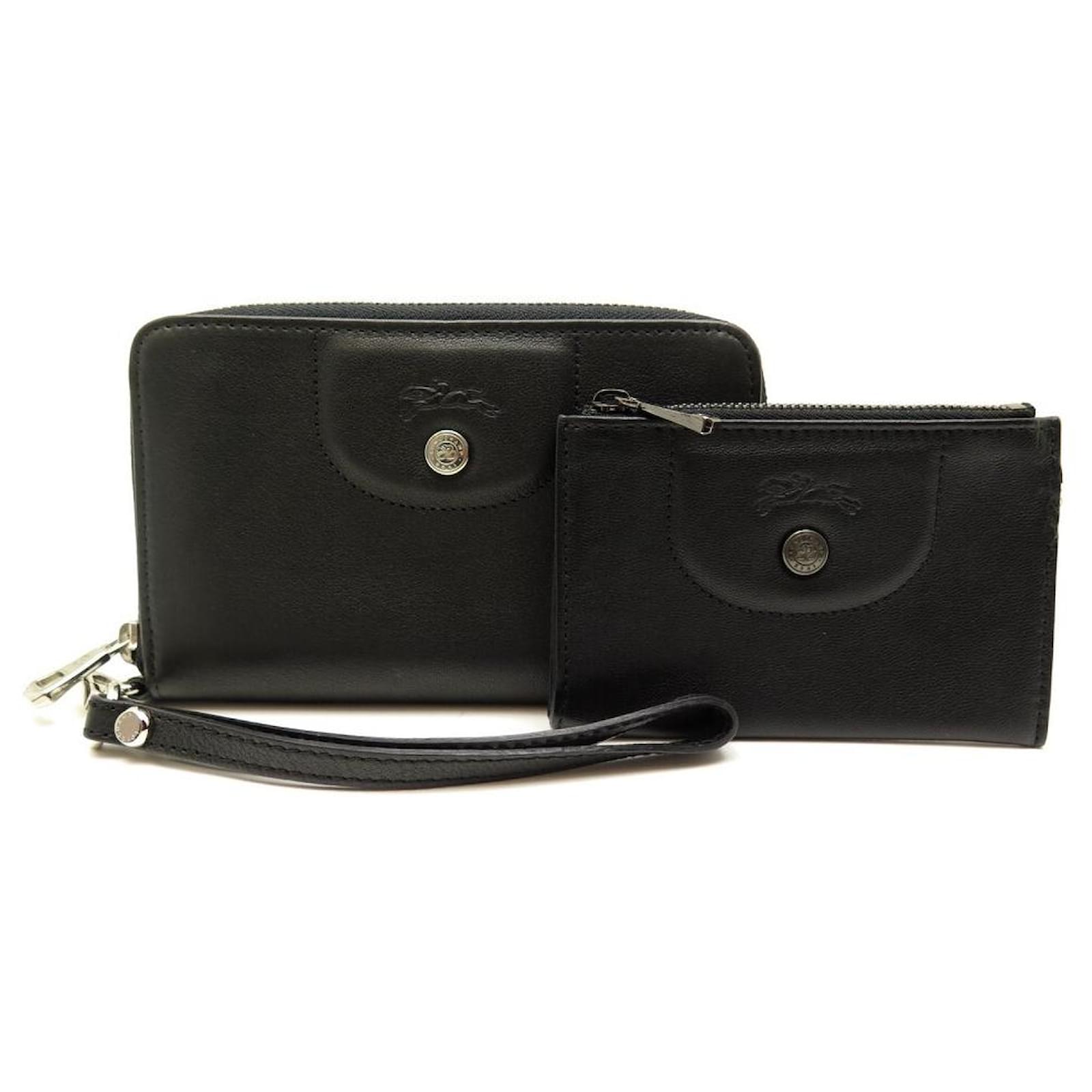 Longchamp Compact Zip Wallet
