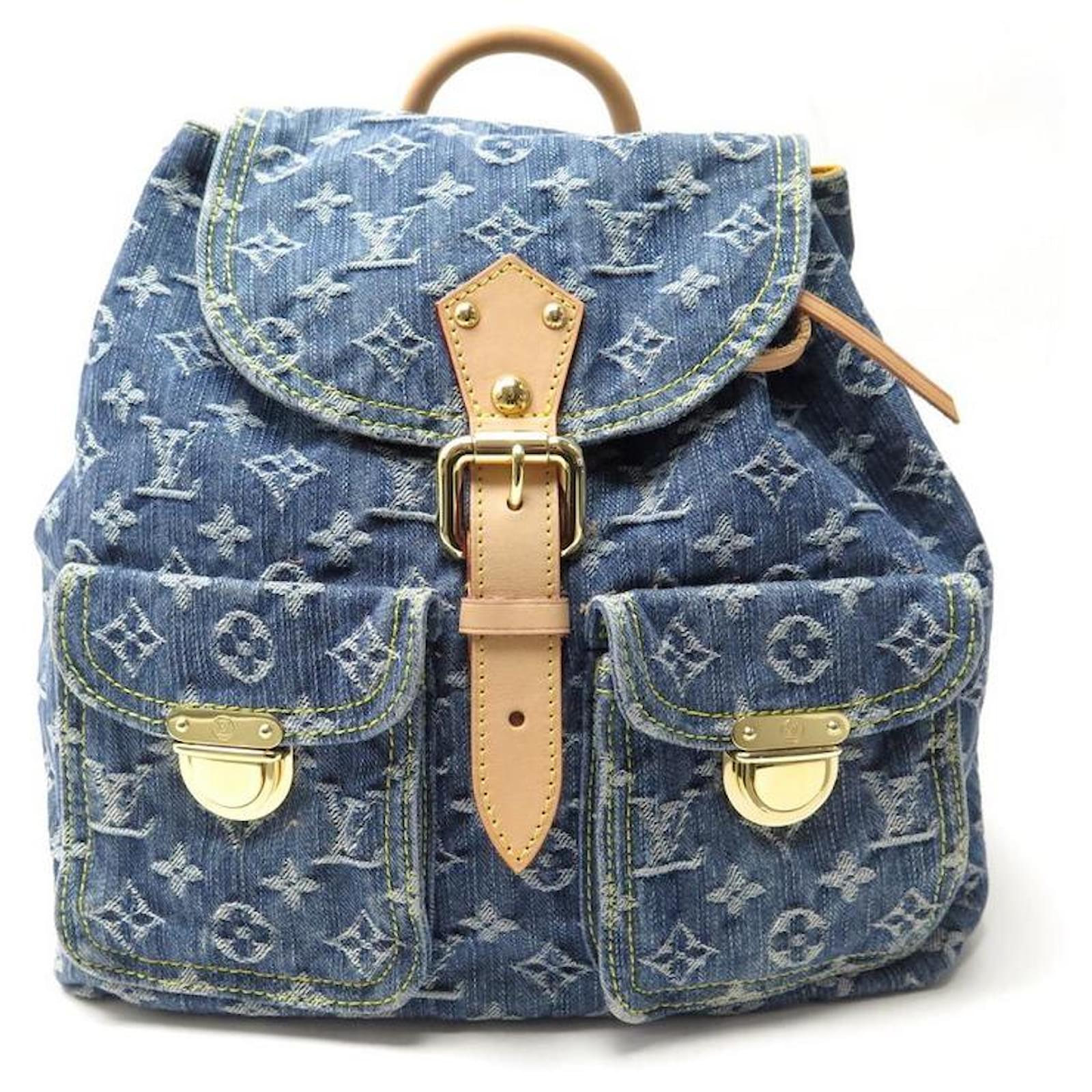 Sac louis hotsell vuitton denim bleu