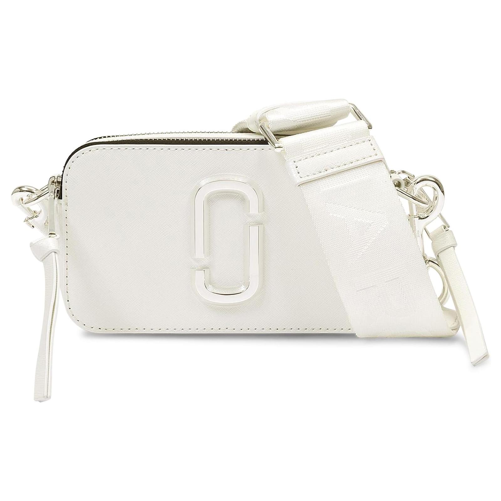 Marc Jacobs The Cushion Bag White Ivory | Bags, Everyday purse, White bag