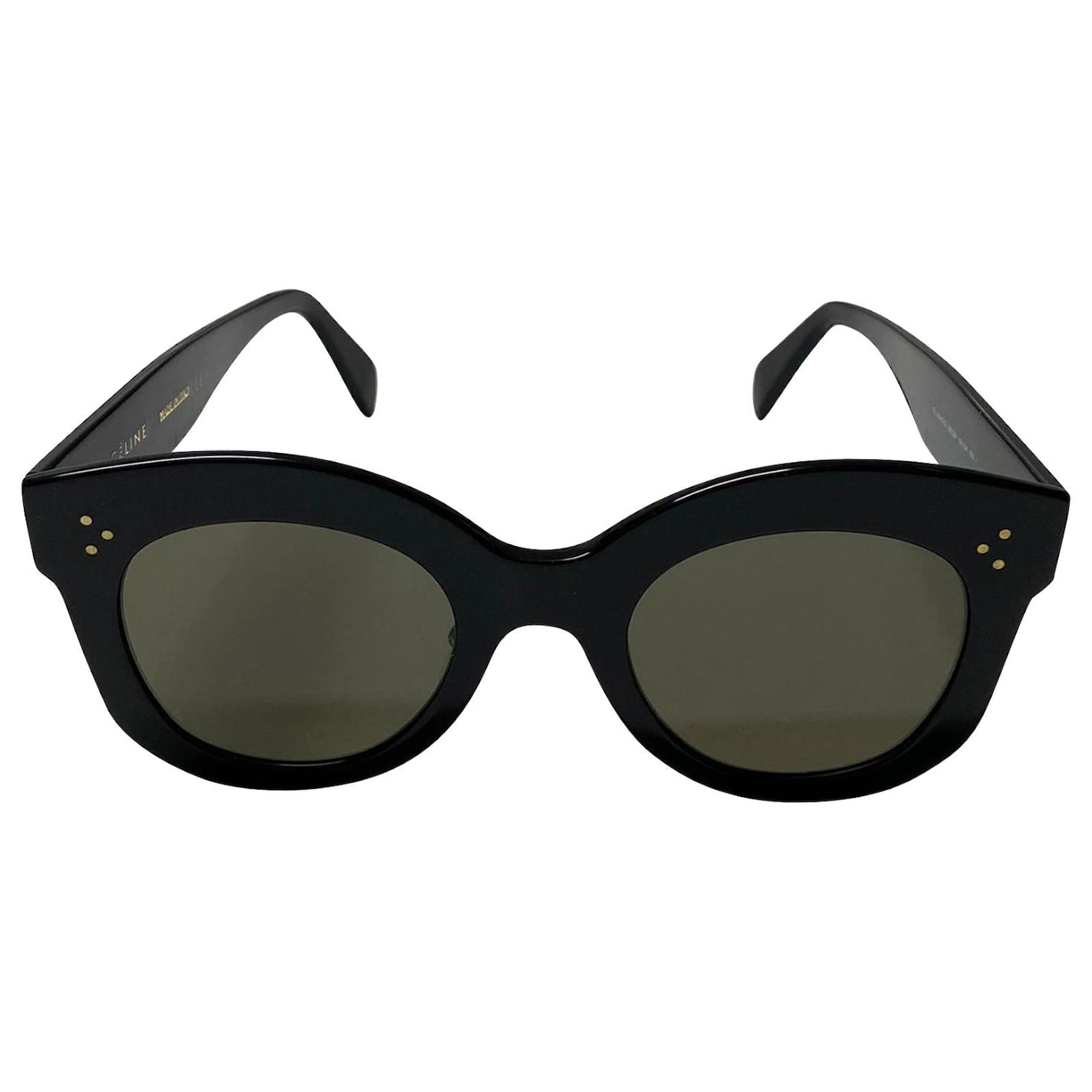 Céline Occhiali da sole Celine Chris CL 41443 in plastica nera Nero  ref.411892 - Joli Closet