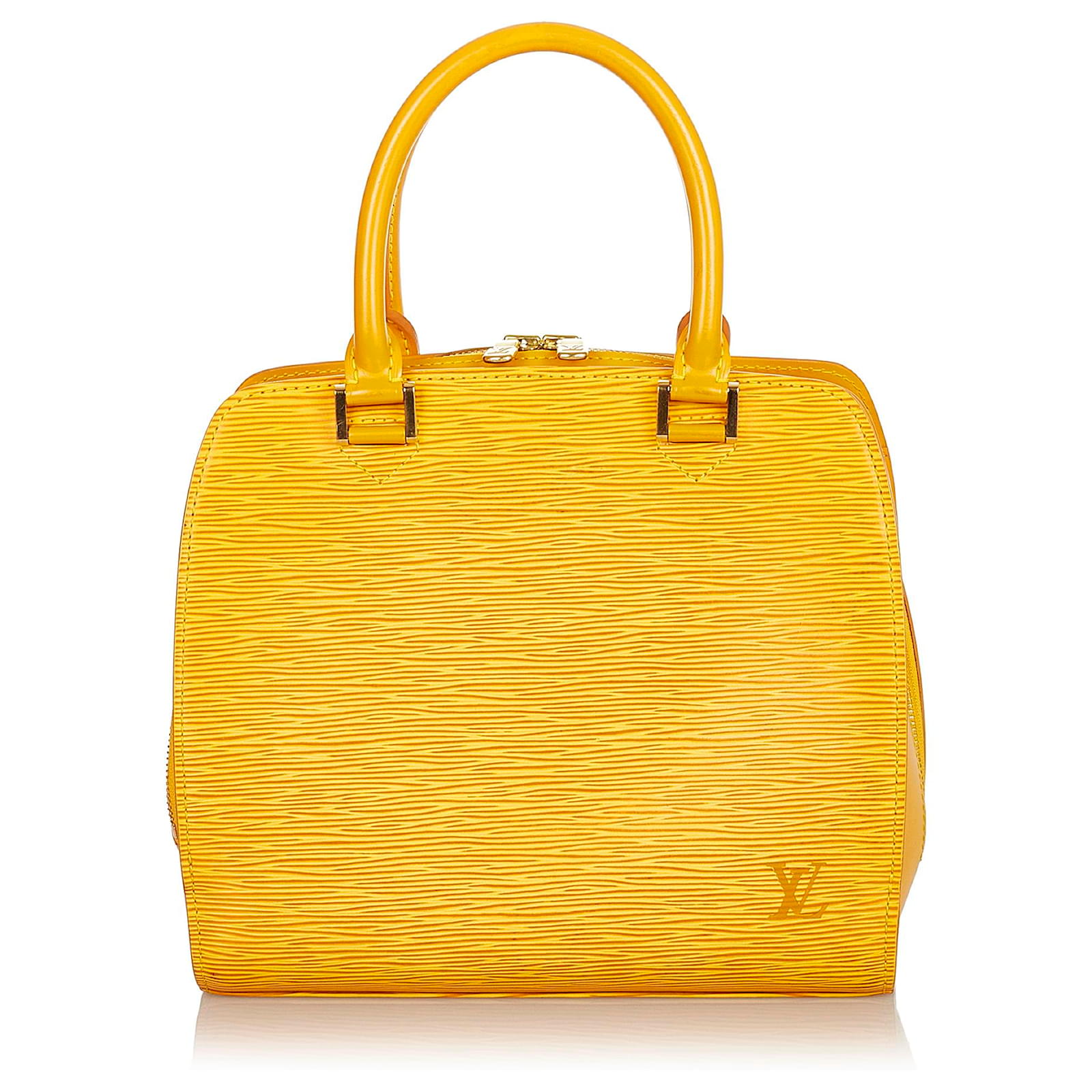 Louis Vuitton Tassil Yellow Epi Leather Pont Neuf Bag - Yoogi's Closet