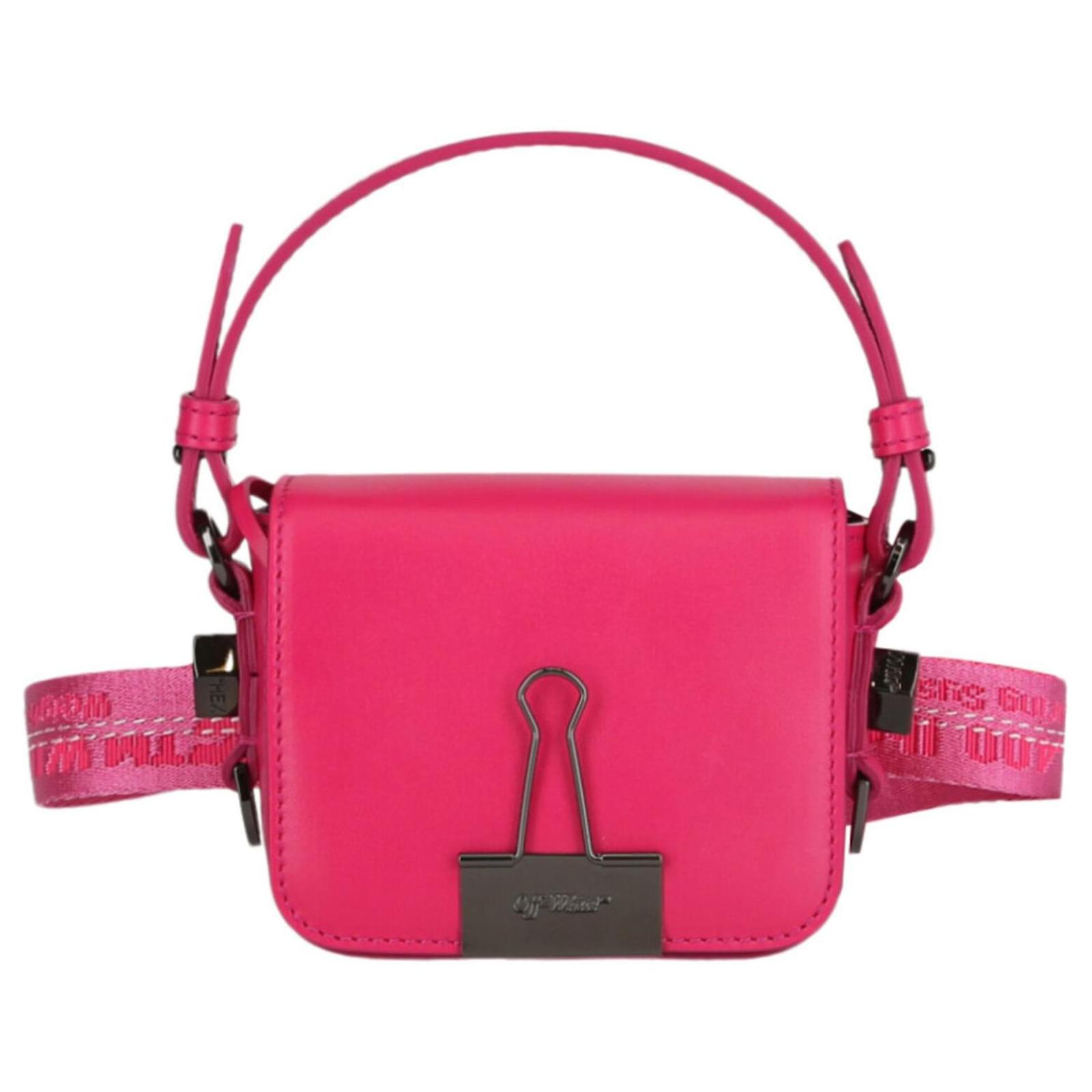 Off-White Pink Bags For Women