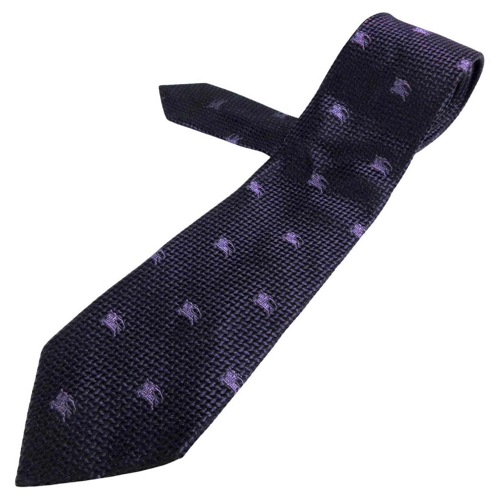 Burberry tie deals purple