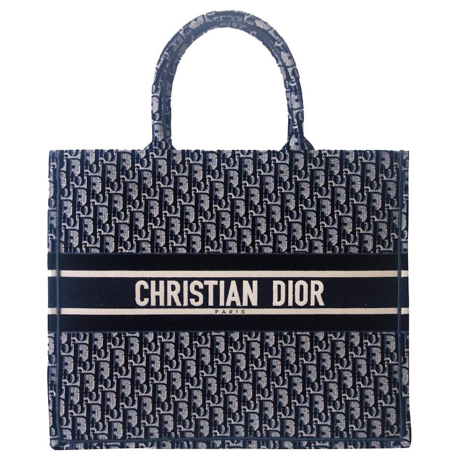 Large Dior Book Tote