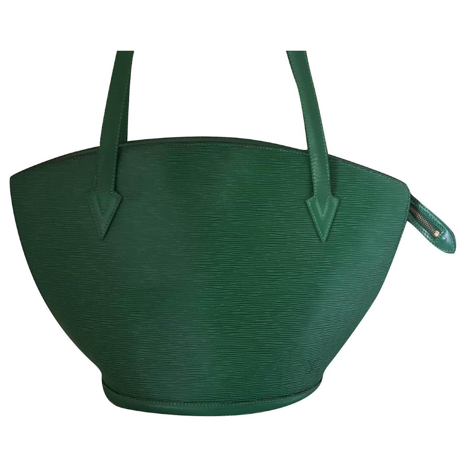 Louis Vuitton Handbags Dark green Leather ref.414245 - Joli Closet