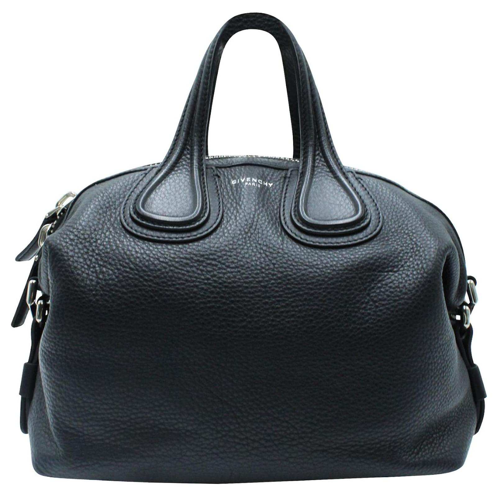 Givenchy Borsa a tracolla Nightingale in pelle a grana nera Nero ref.414342  - Joli Closet