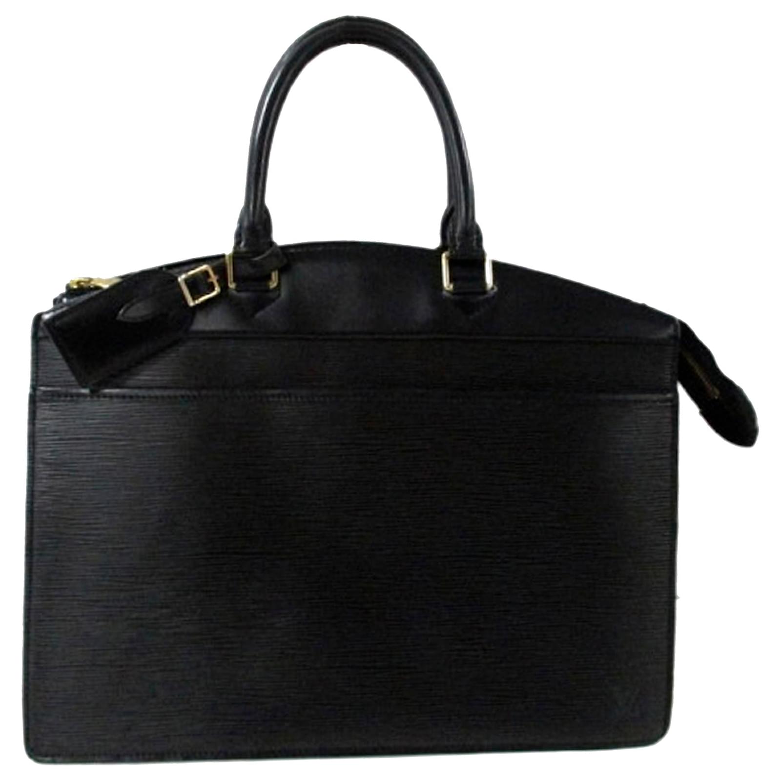 Louis Vuitton Black Epi Riviera Leather ref.415616 - Joli Closet