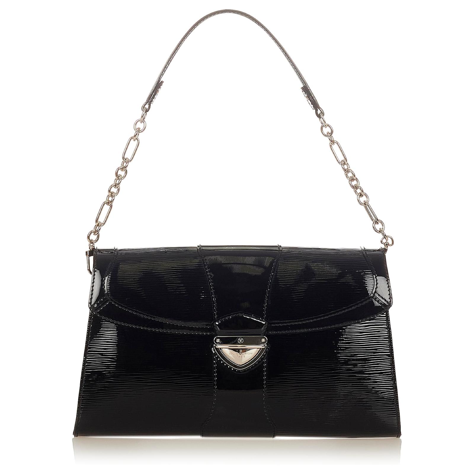 Louis Vuitton Black Epi Electric Lena Leather ref.415669 - Joli Closet