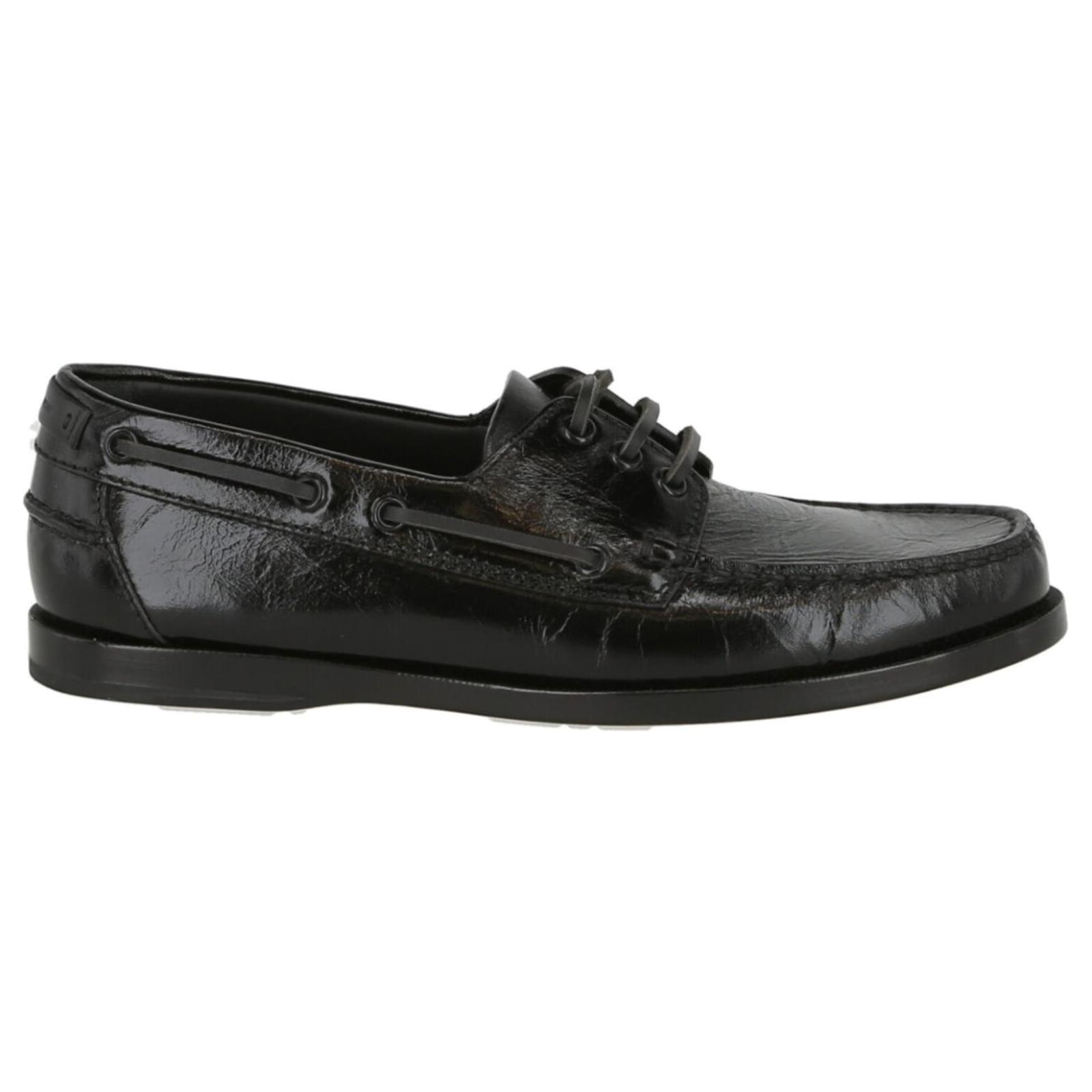 Saint Laurent Mocassini in pelle da uomo Nero ref.416025 - Joli Closet