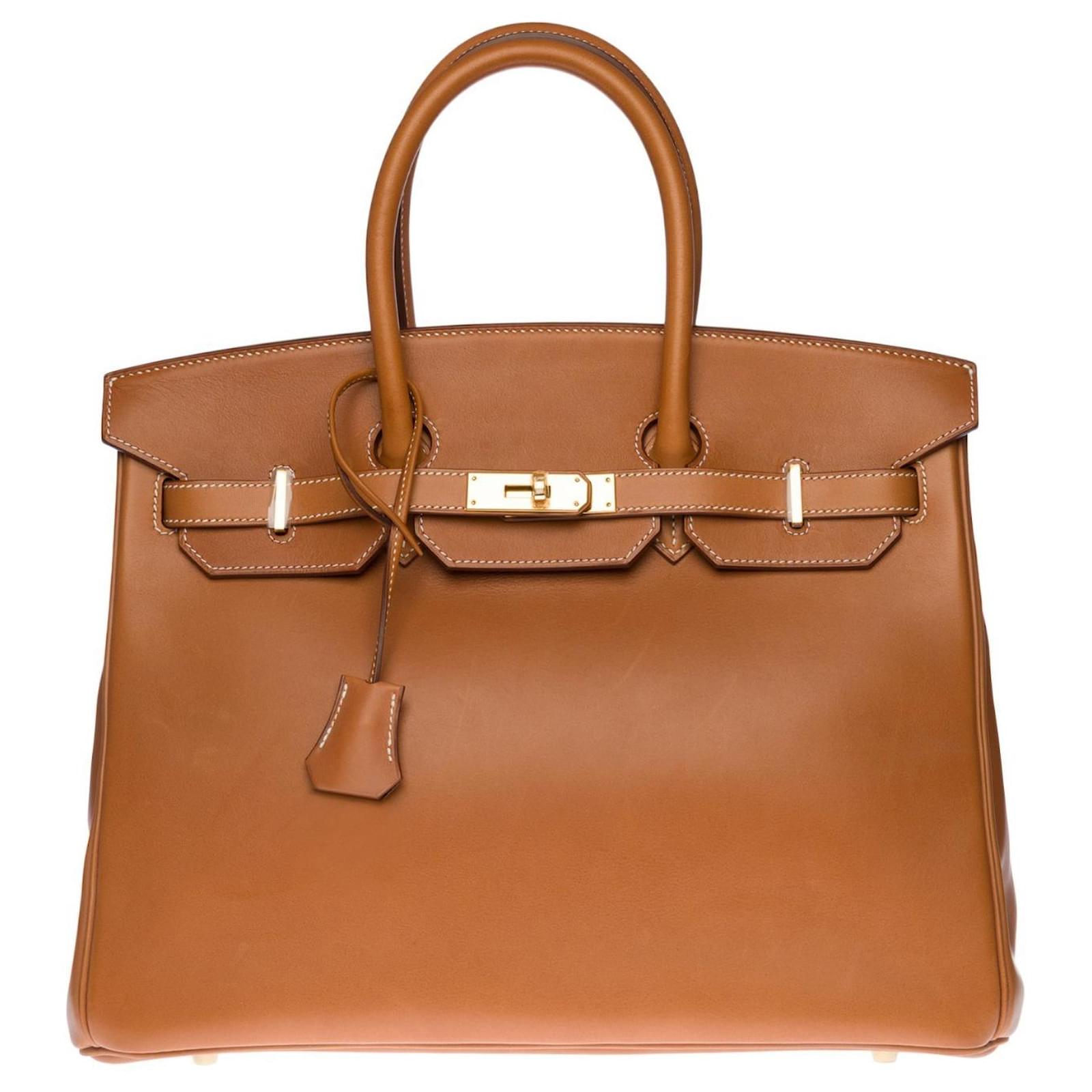 Hermès Extremely rare & exceptional Hermes Birkin handbag 35 cm in