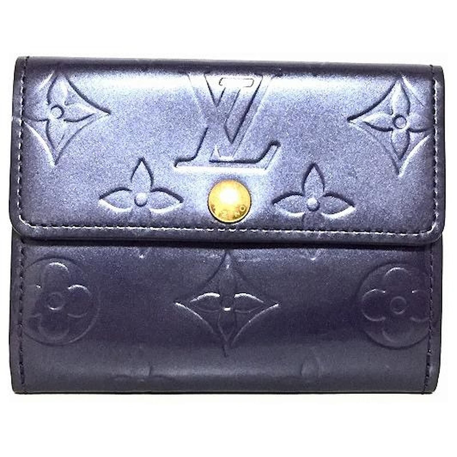 Louis Vuitton Ludlow Purple Patent leather ref.416680 - Joli Closet