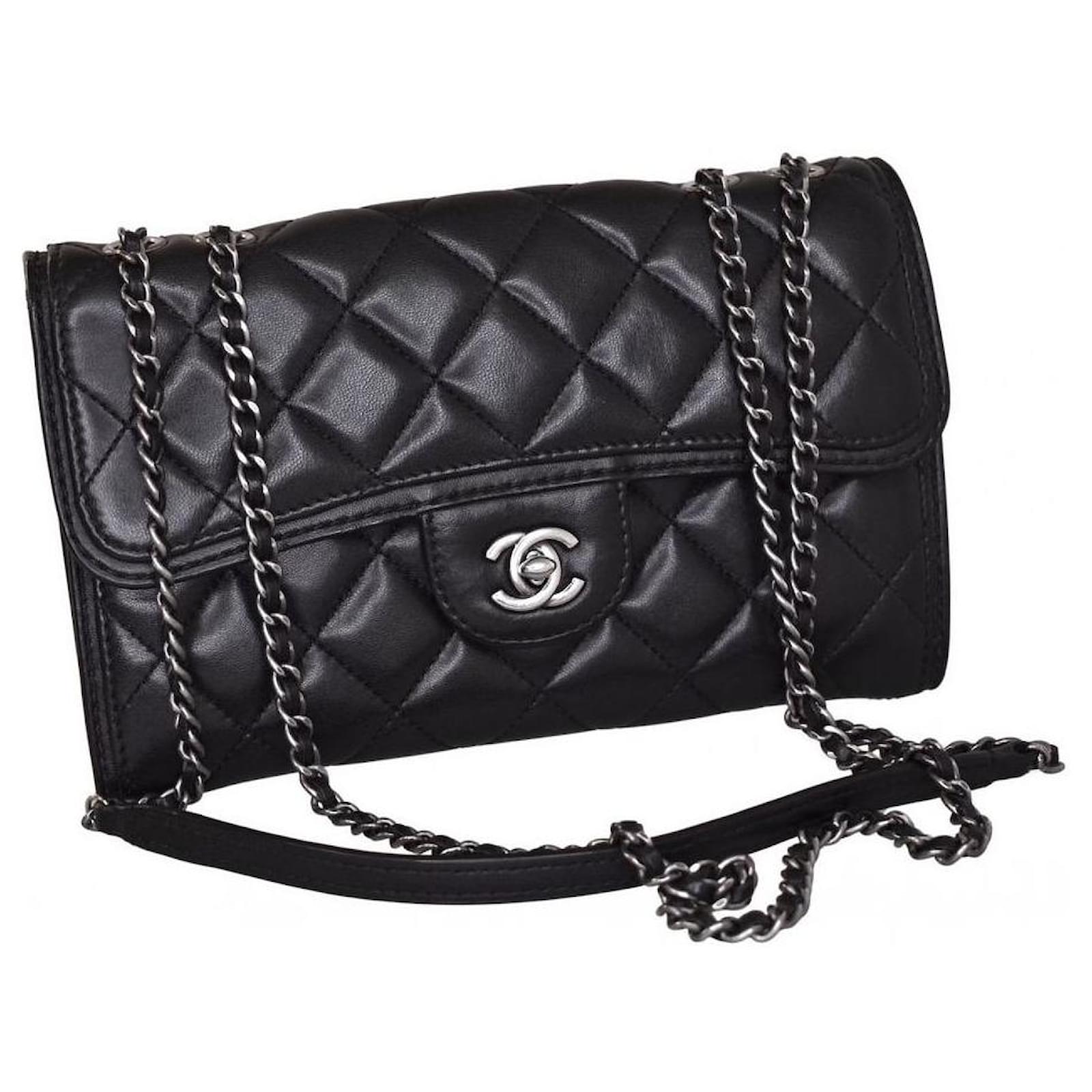 Chanel Black 2014 Timeless Wallet