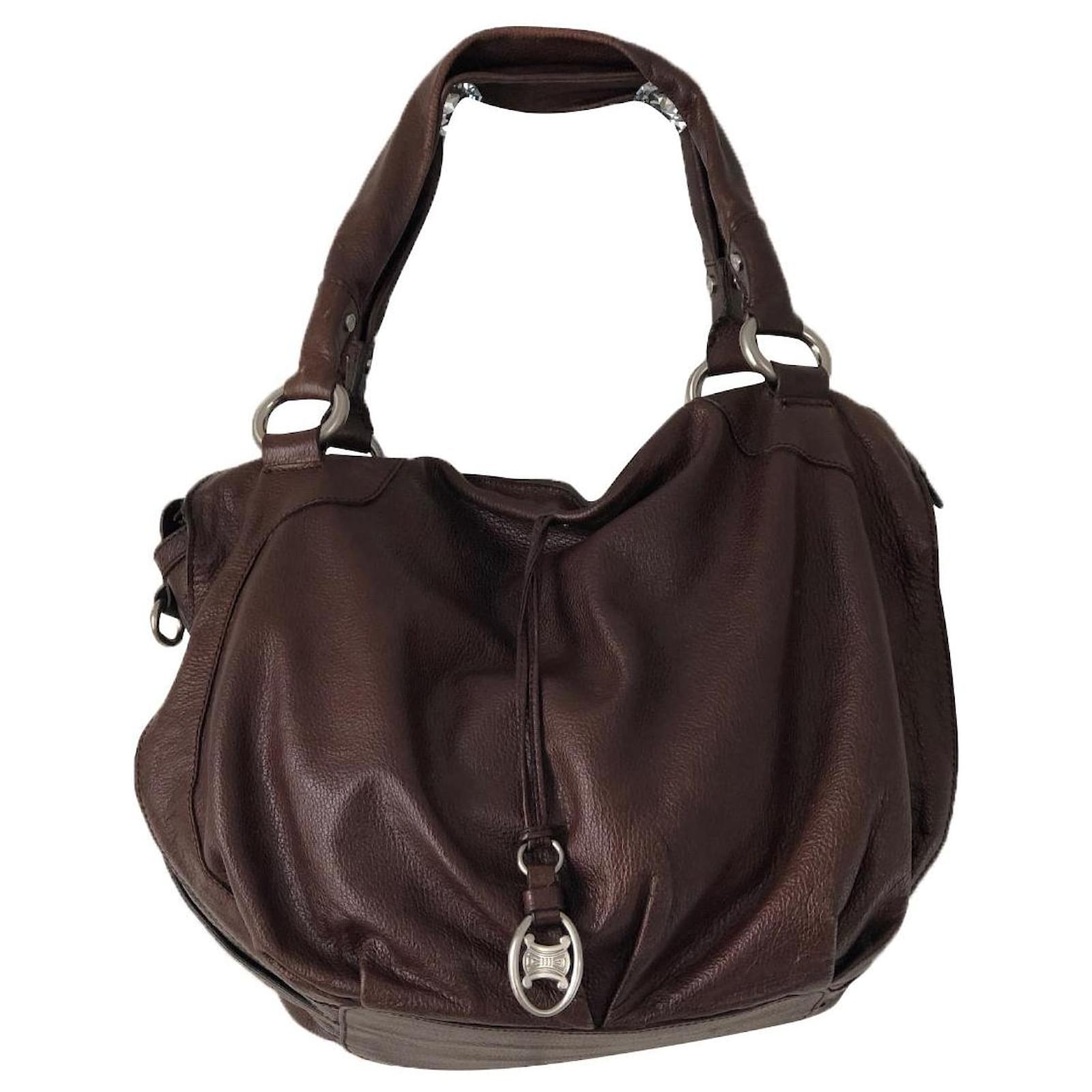 Bittersweet Céline Miss Song XL bag Brown Leather ref.417474 - Joli Closet
