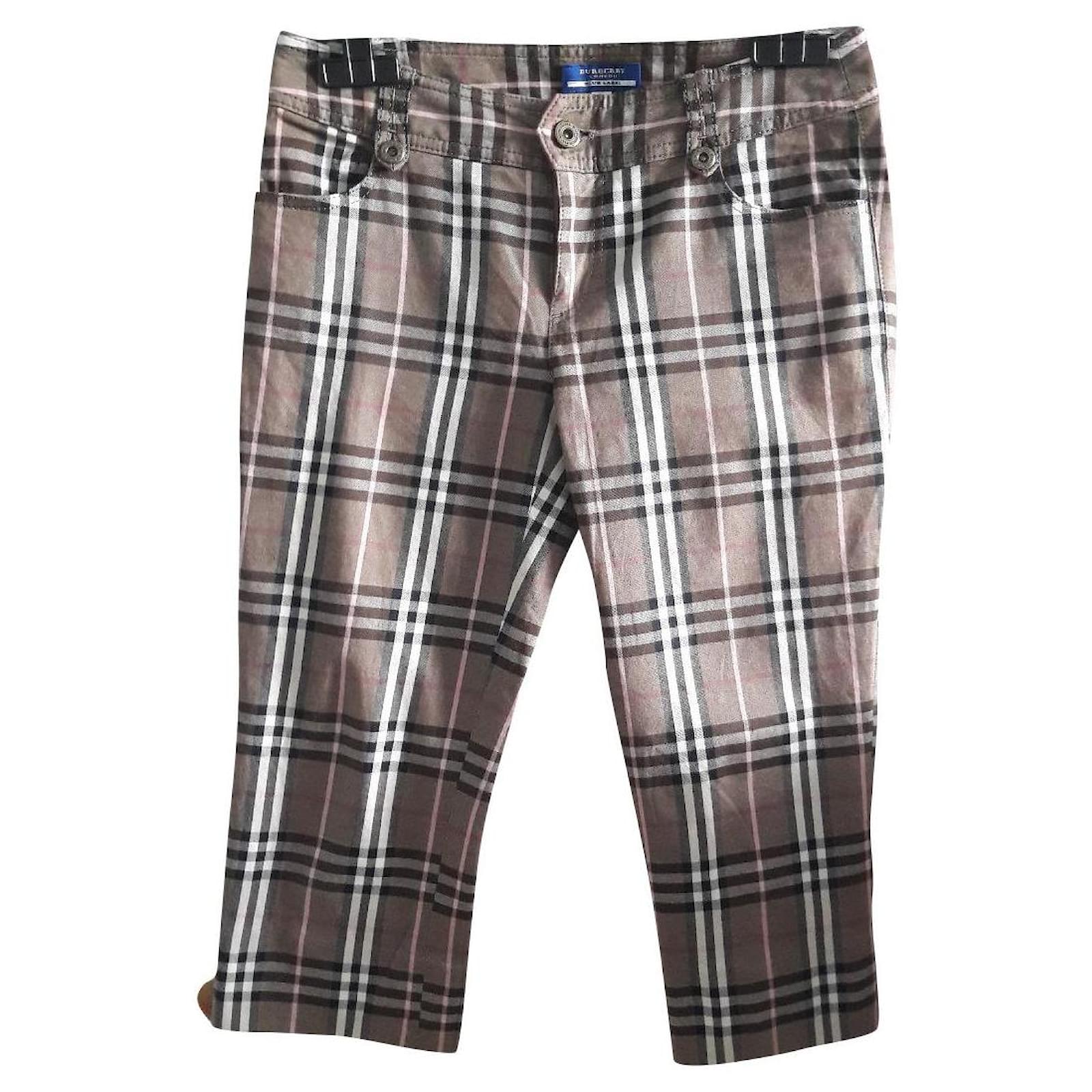 Burberry Pants, leggings Multiple colors Cotton  - Joli Closet