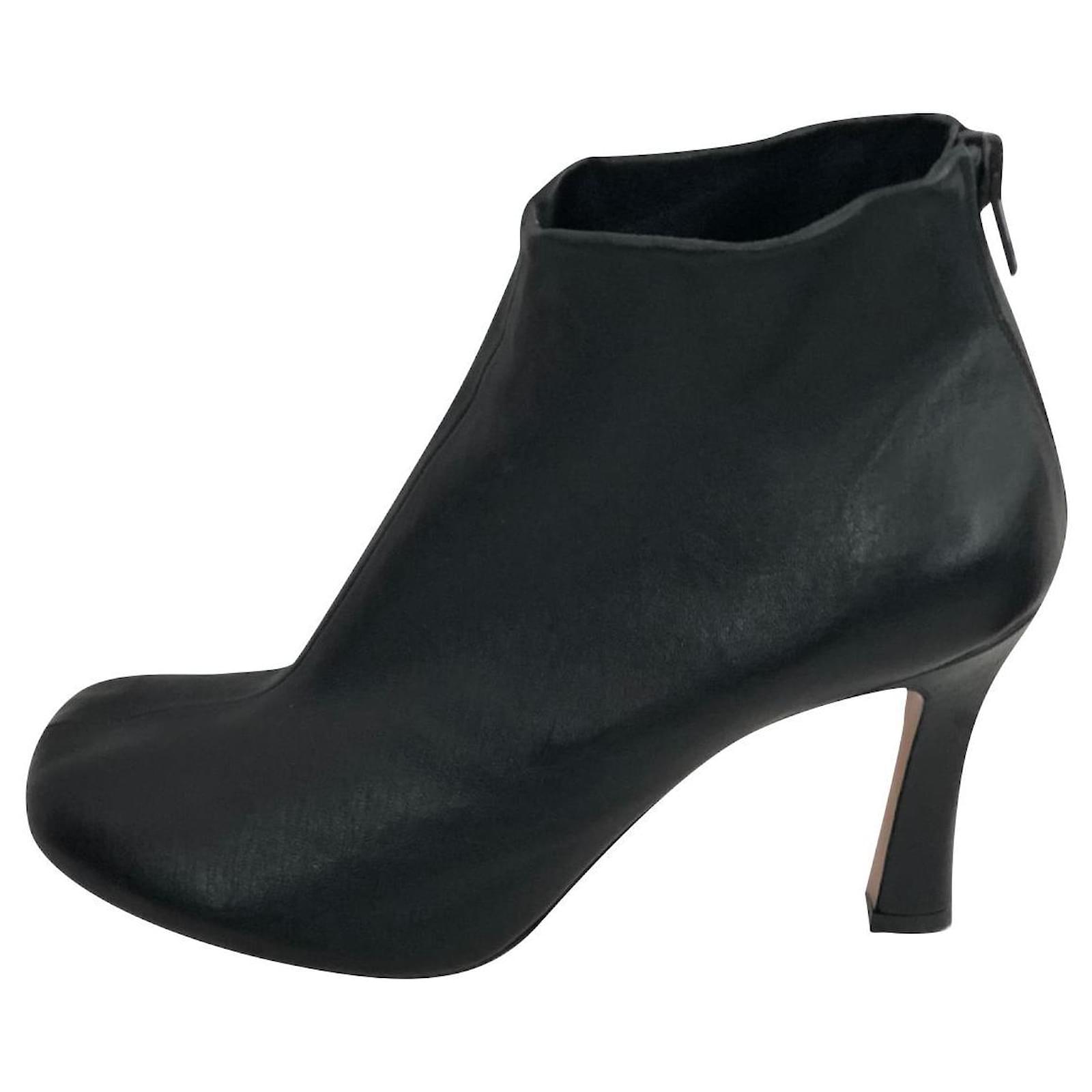 Rationel Pygmalion gammelklog Céline Glove boots Black Leather ref.417790 - Joli Closet