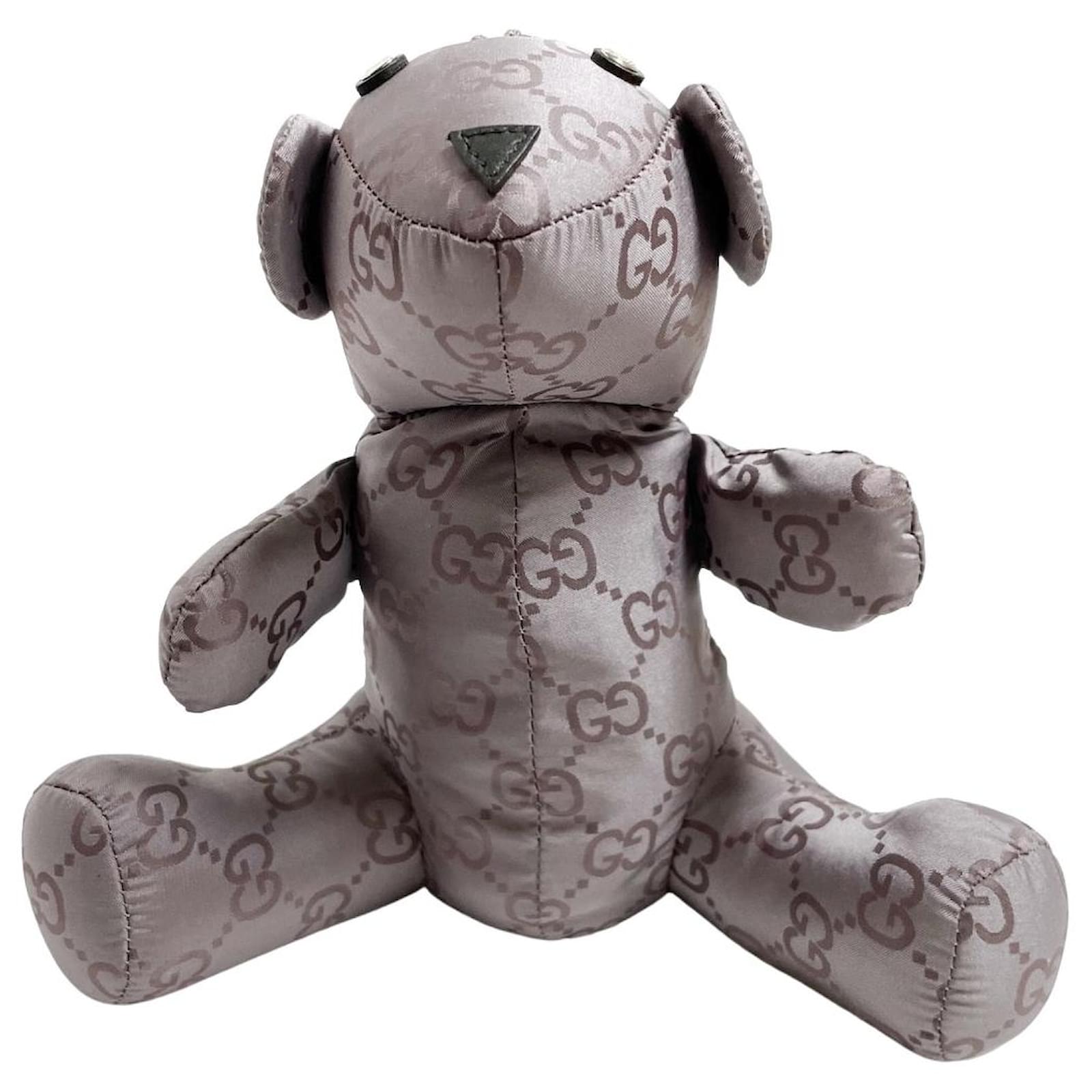 Gucci Monogrammed Teddy Bear  Teddy bear, Bear, Teddy bear toys