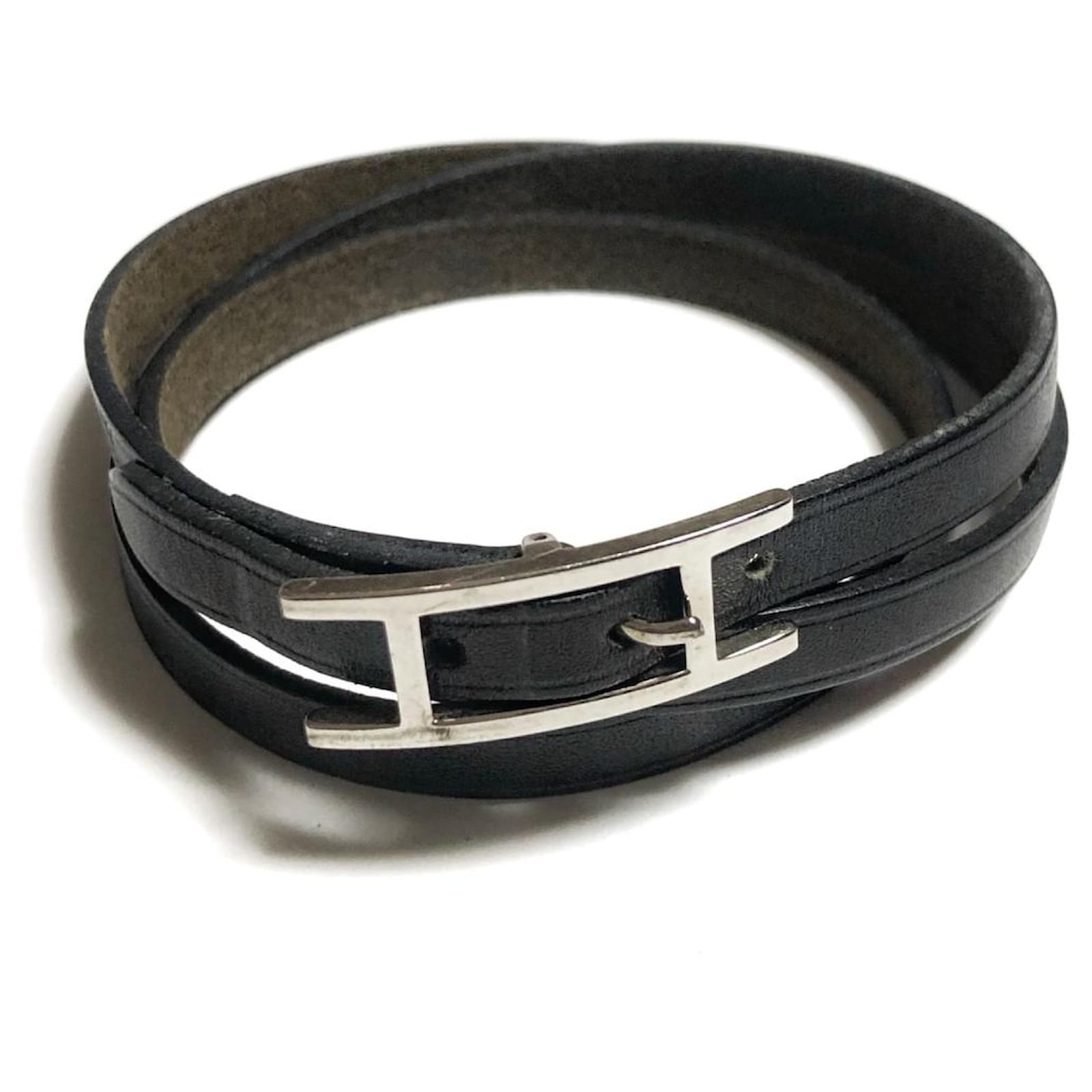 Hermès Hapi 3 Black Leather ref.418494 - Joli Closet