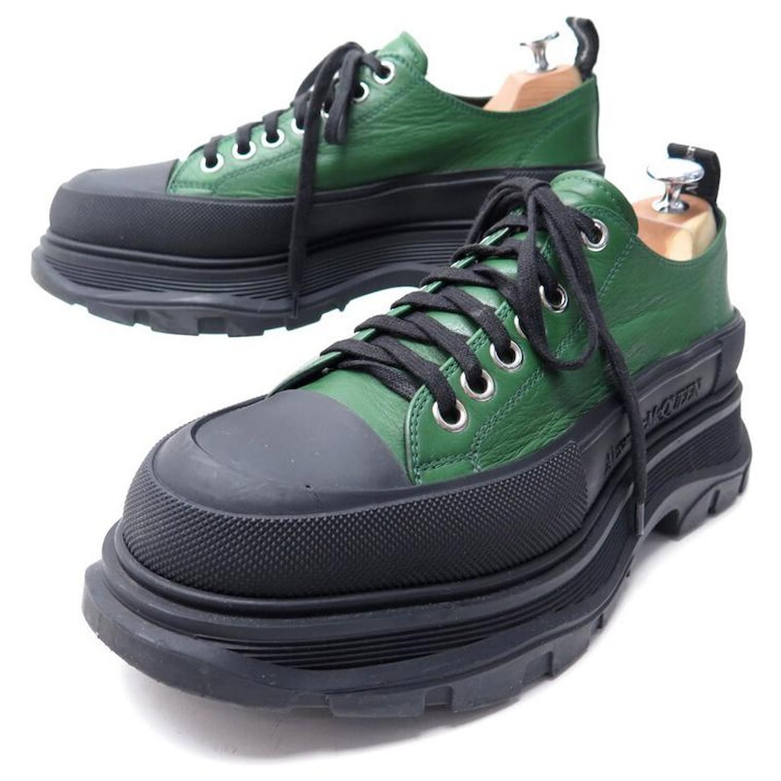 Buy Alexander McQueen Runner Sneaker 'New Lux Satin - Green' - 705072 W4UI1  3322 | GOAT