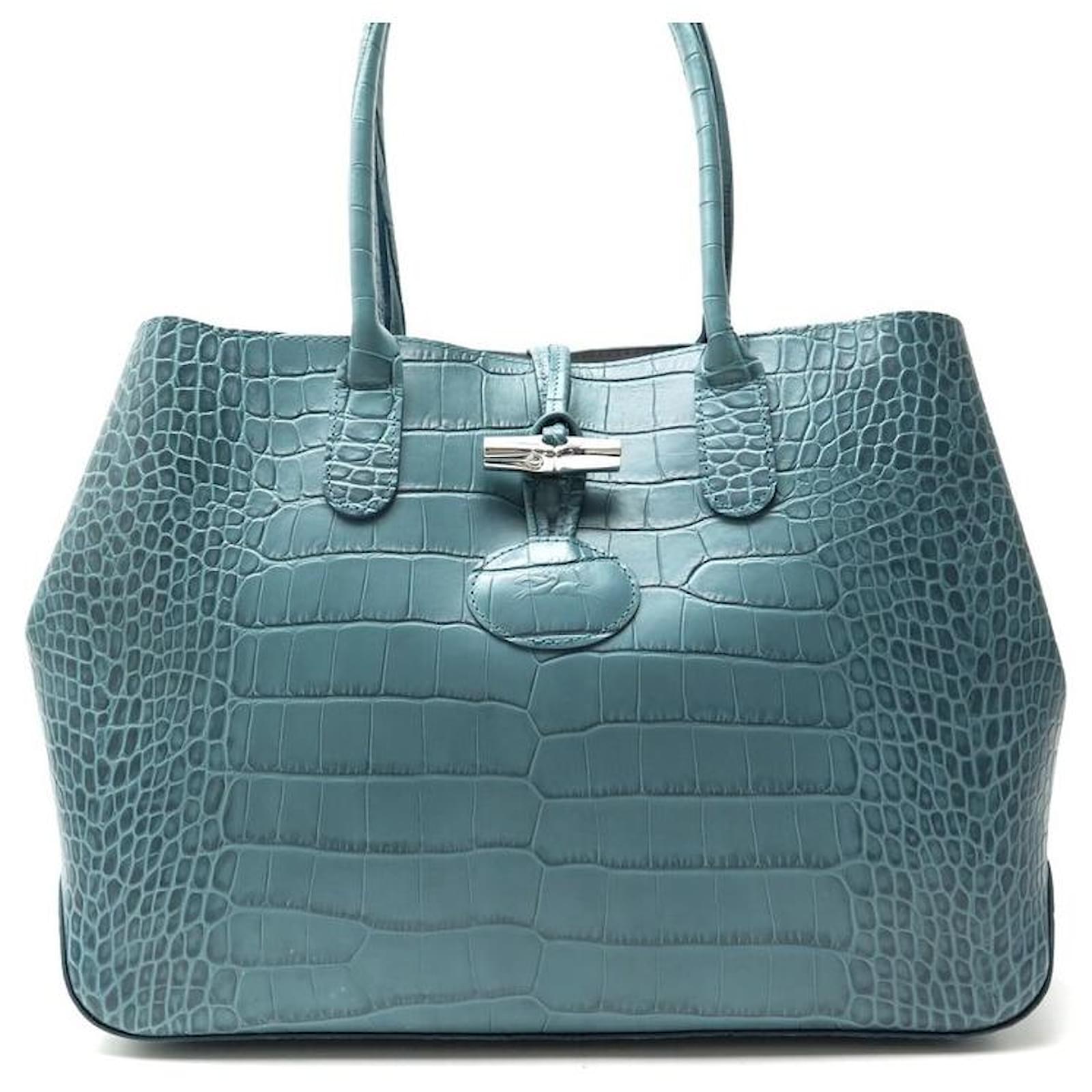 Longchamp, Bags, Longchamp Roseau Bucket Bag