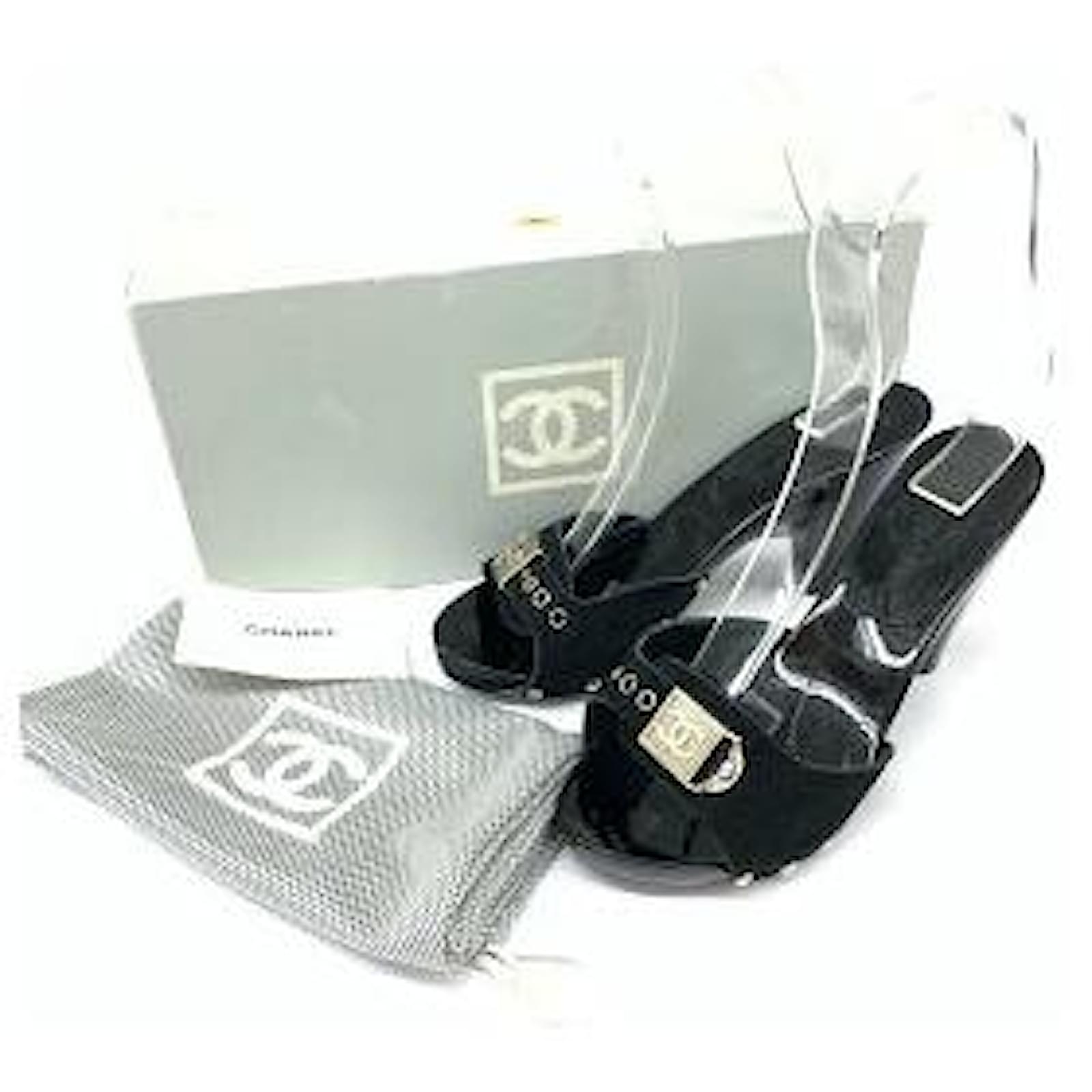 used chanel sandals