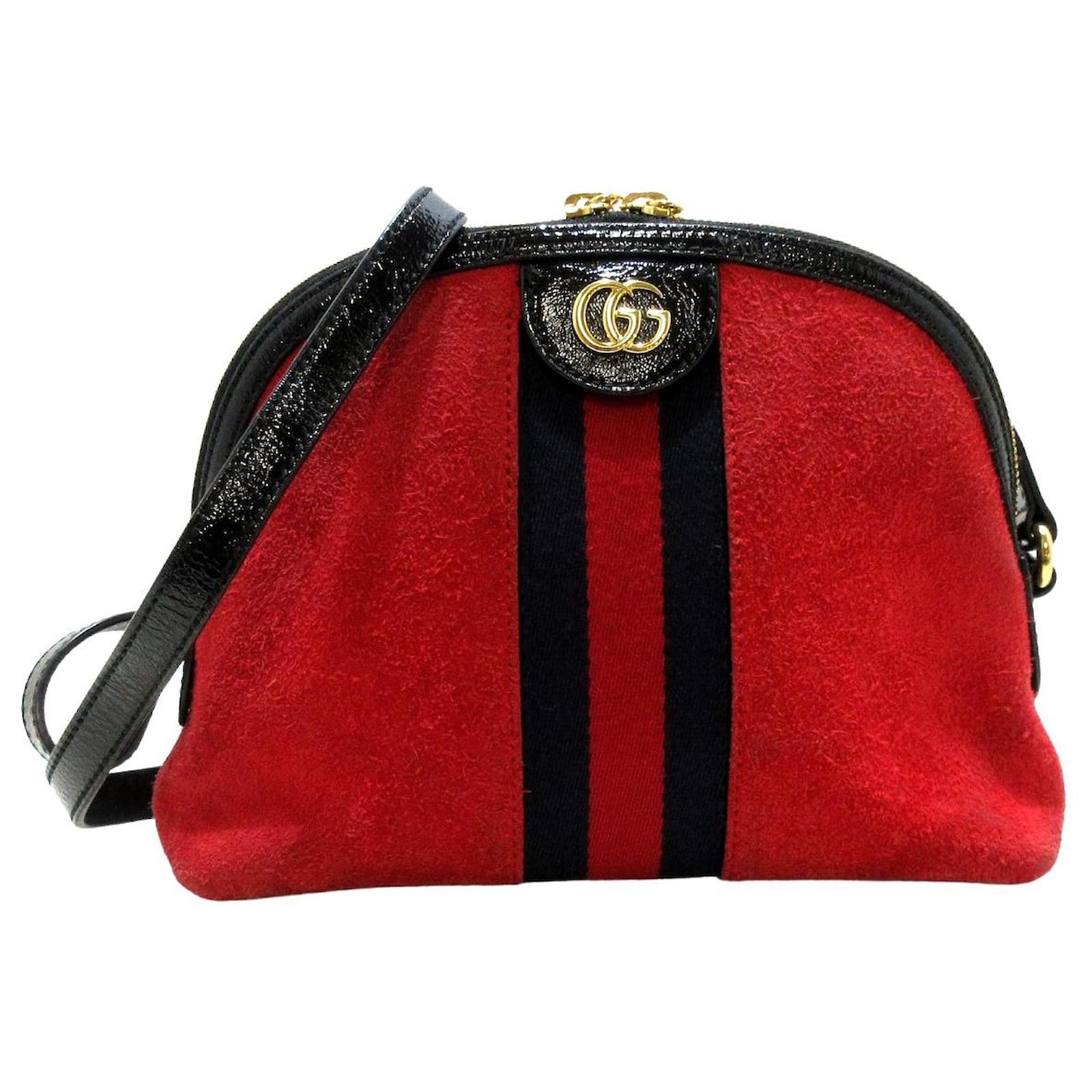 Gucci Ophidia Rosso Velluto ref.419745 - Joli Closet