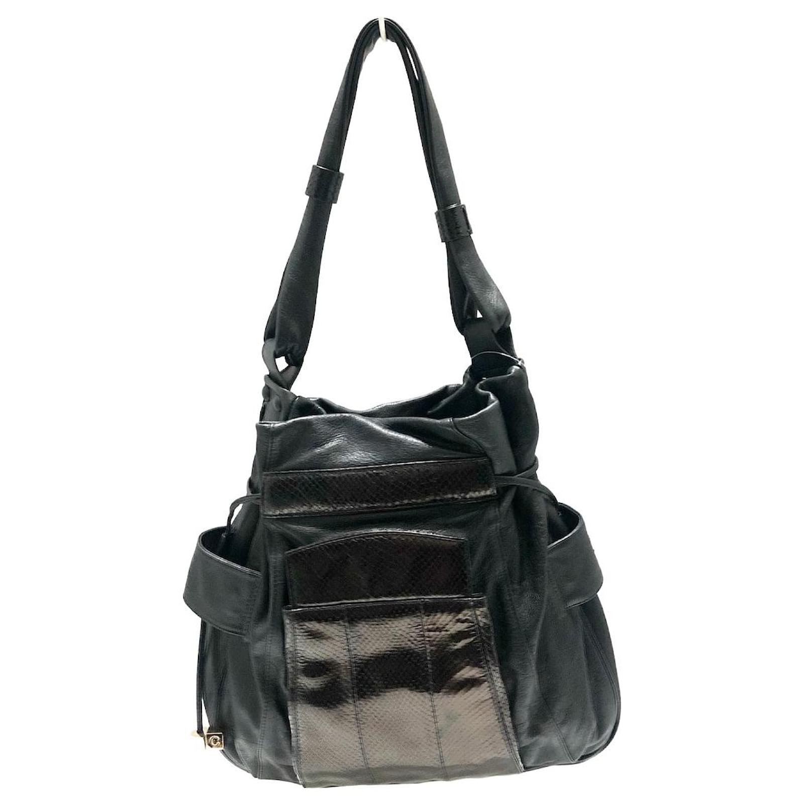 Chloé Tote bag Black Leather ref.420538 - Joli Closet