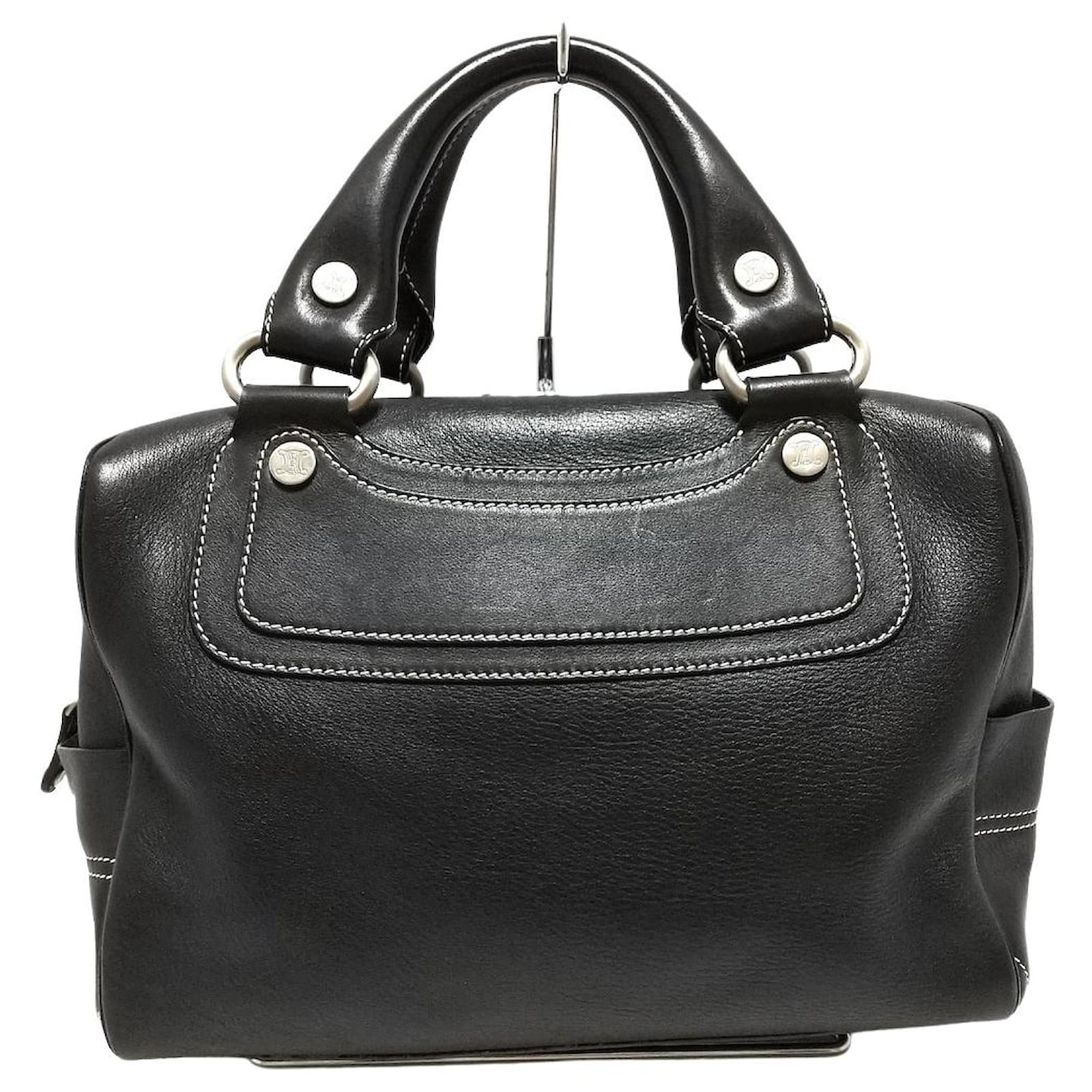 Céline Celine Boogie Black Leather ref.422055 - Joli Closet