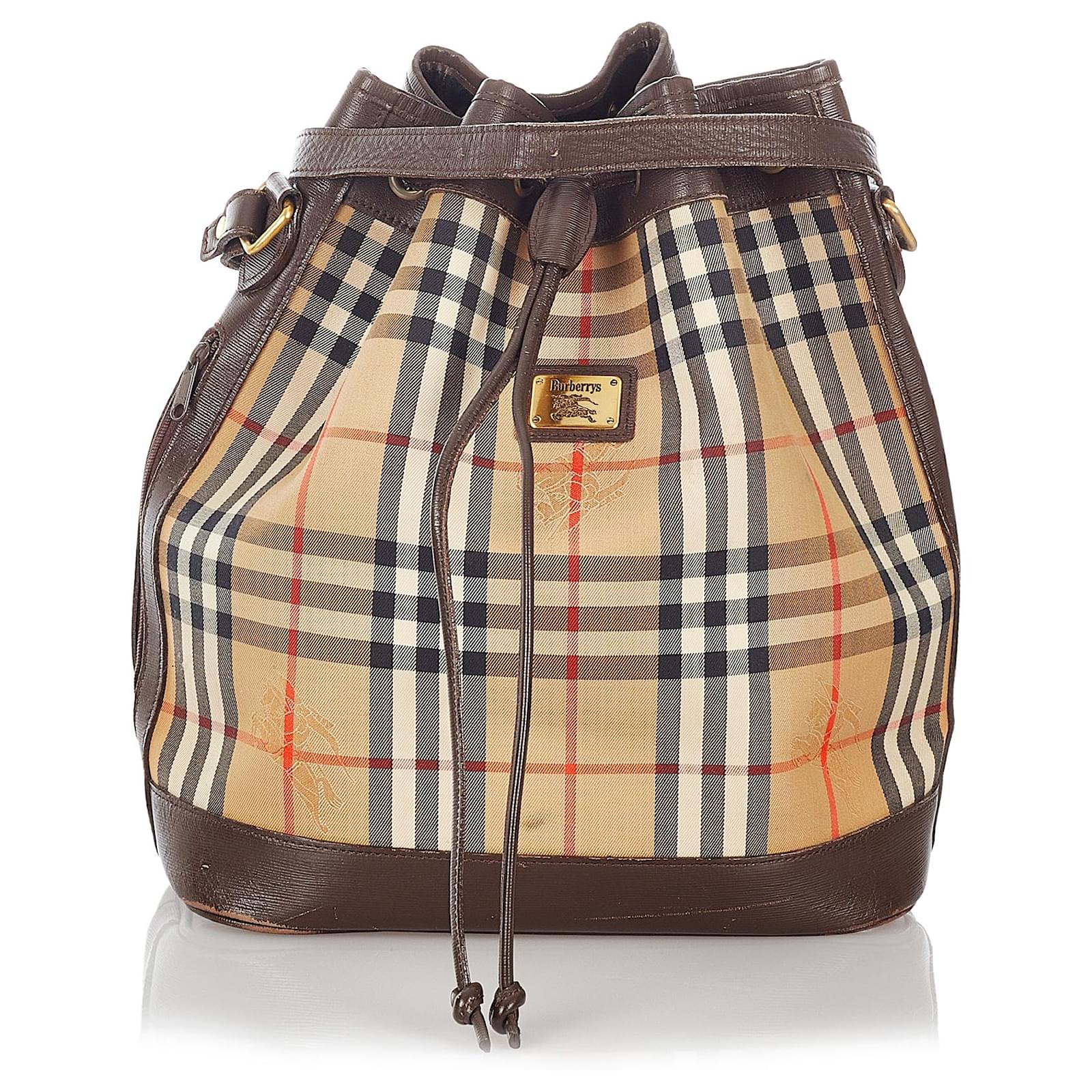 Bolso best sale bombonera burberry