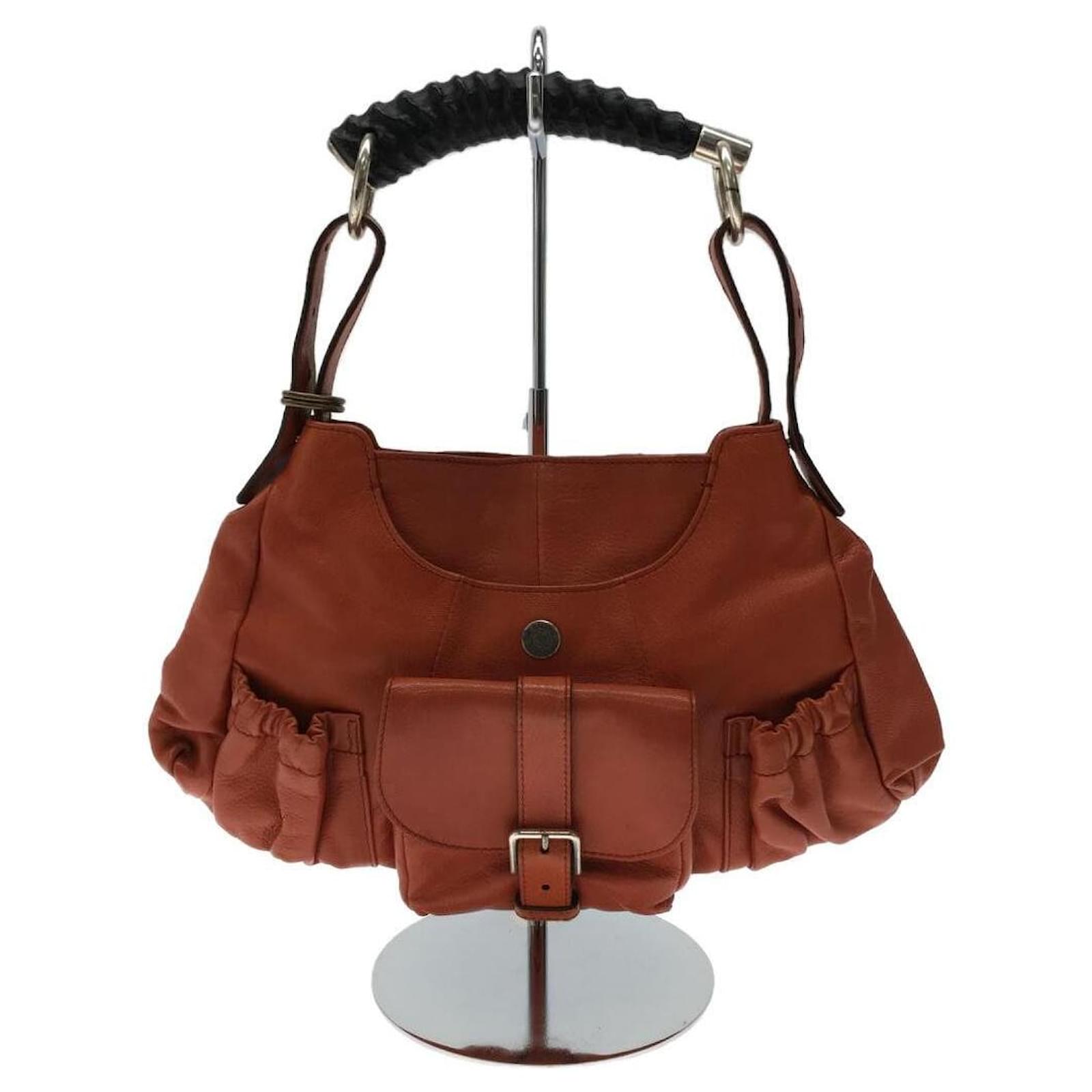 Usado] Bolso YVES SAINT LAURENT / - / ORN / Plain / Yves Saint Laurent  Naranja Cuero ref.423662 - Joli Closet