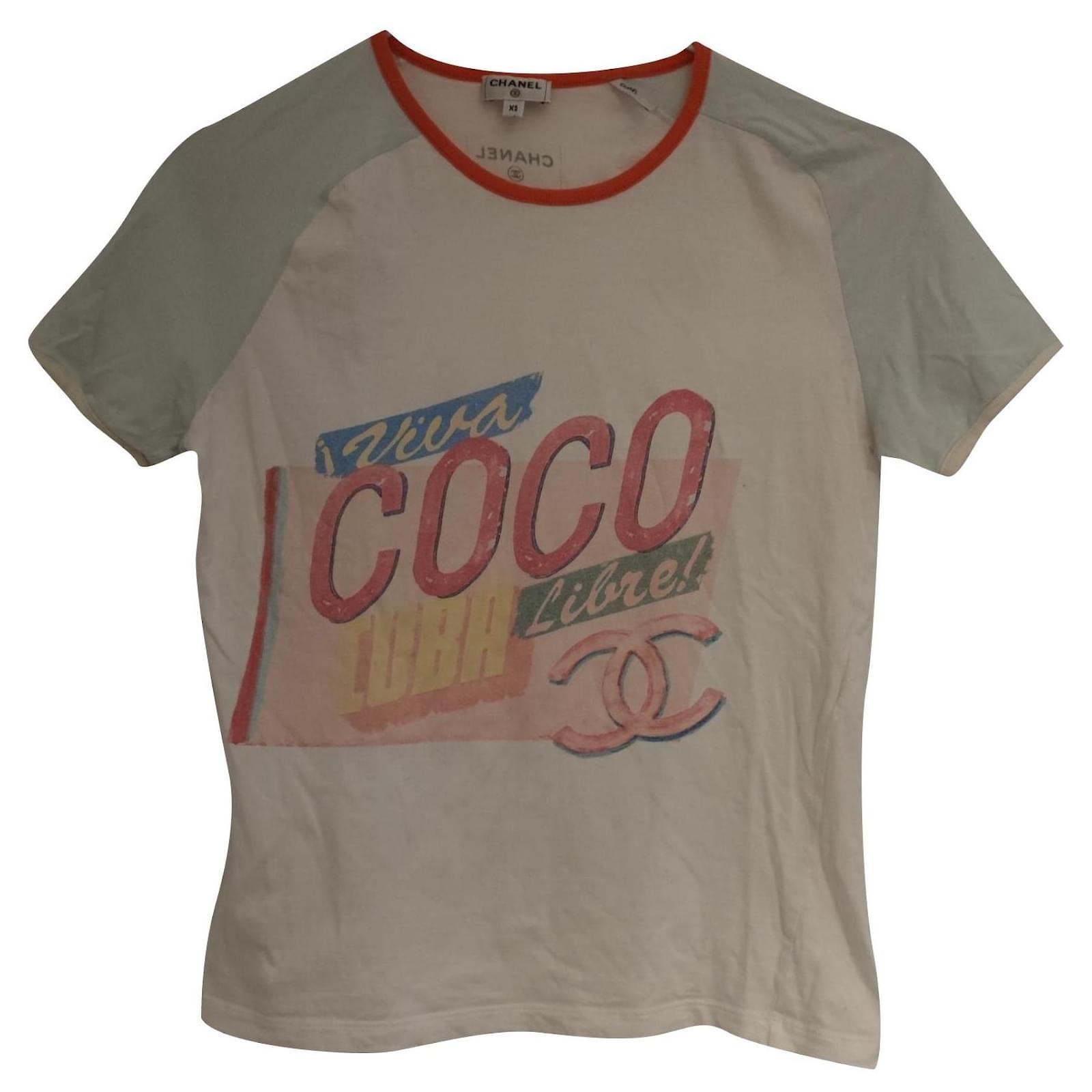 Chanel Cruise 2017 Viva Coco Cuba Libre Limited Edition T-shirt - Size S ○  Labellov ○ Buy and Sell Authentic Luxury