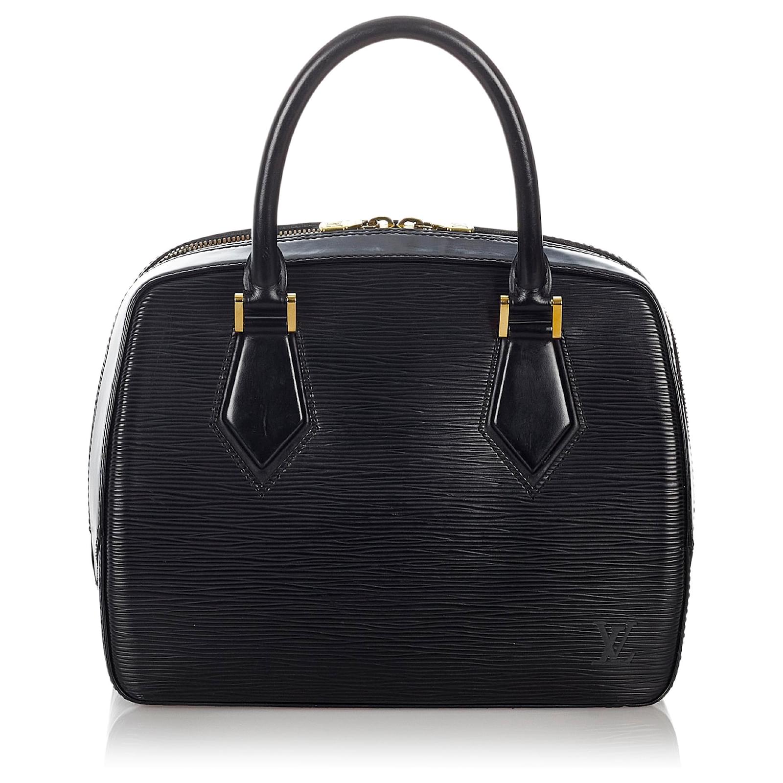 Louis Vuitton Black Epi Sablons Cuir Noir ref.424436 - Joli Closet
