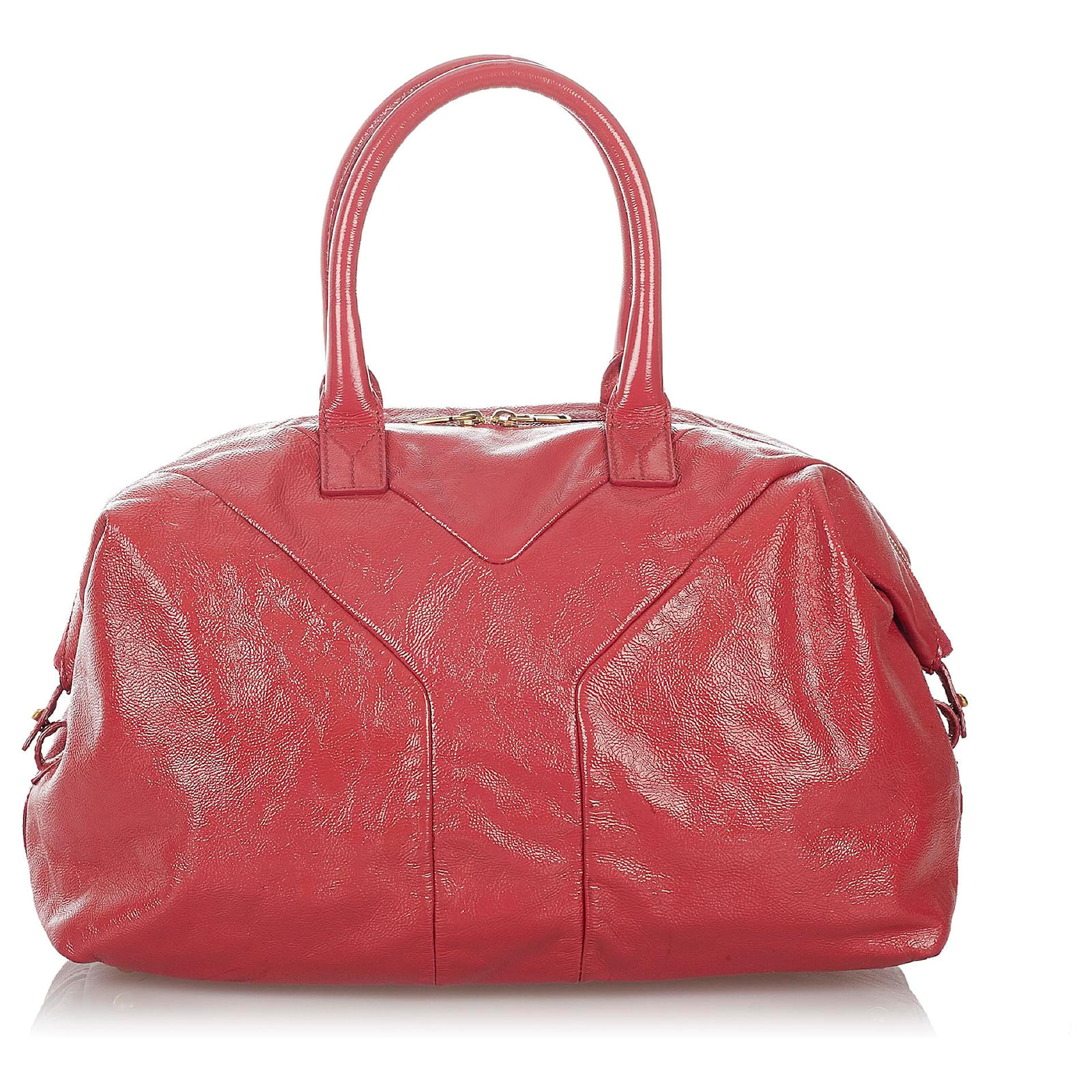 Yves Saint Laurent YSL Pink Easy Y Patent Leather