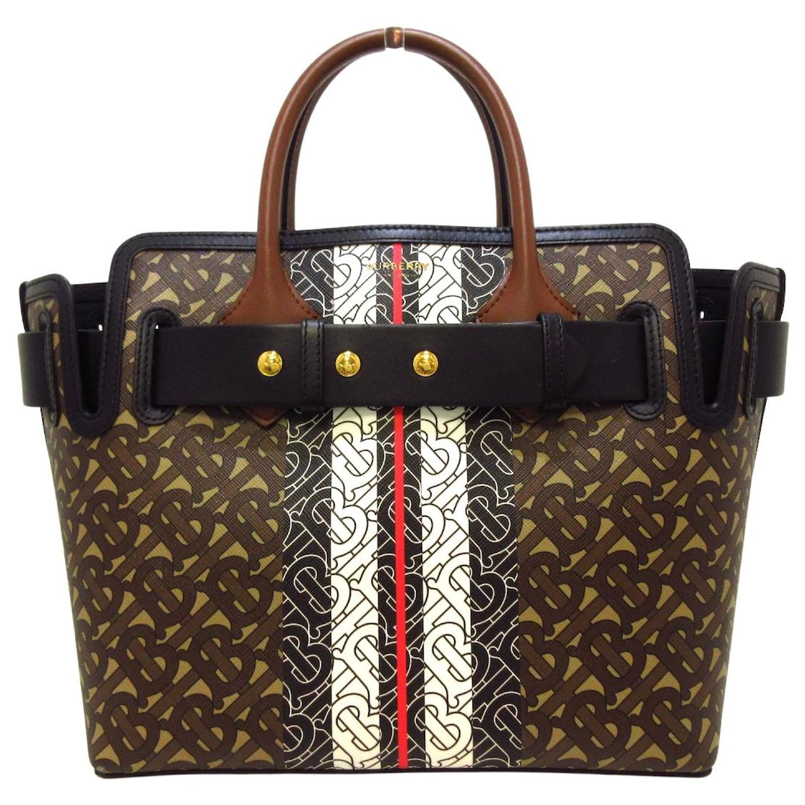 Burberry Belt bag Brown Cloth ref.424885 - Joli Closet