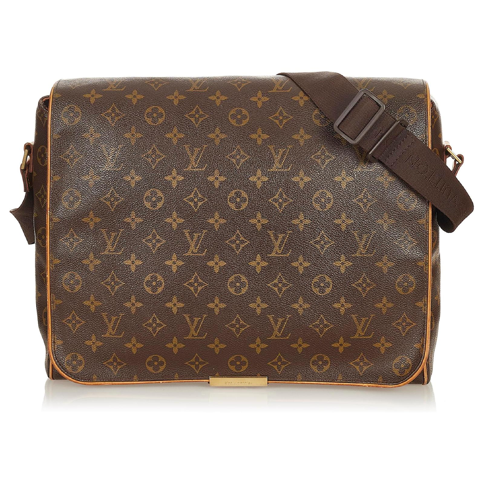 Louis Vuitton Abbesses Multiple colors Leather Cloth ref.536046