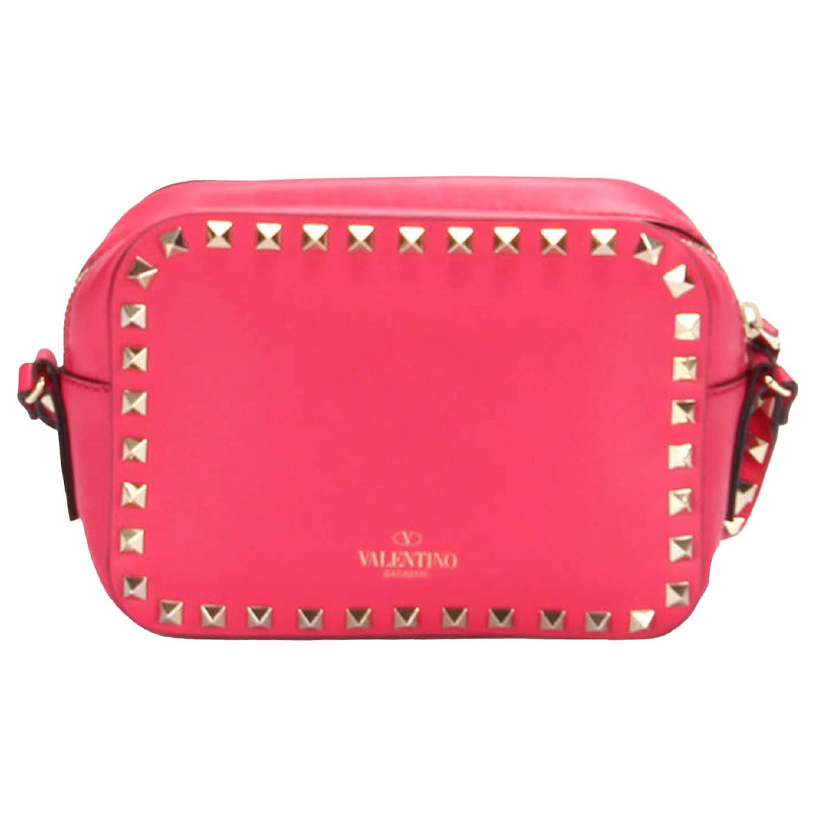 valentino red cross body bolsa