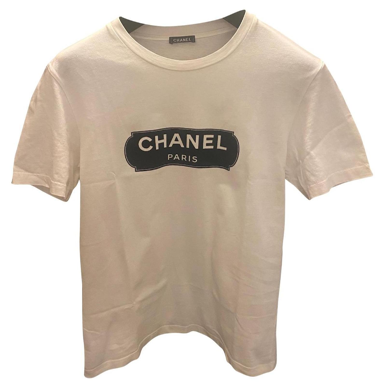 Chanel Logo Coco Chanel Smoking Printed T-Shirt Pre-Owned