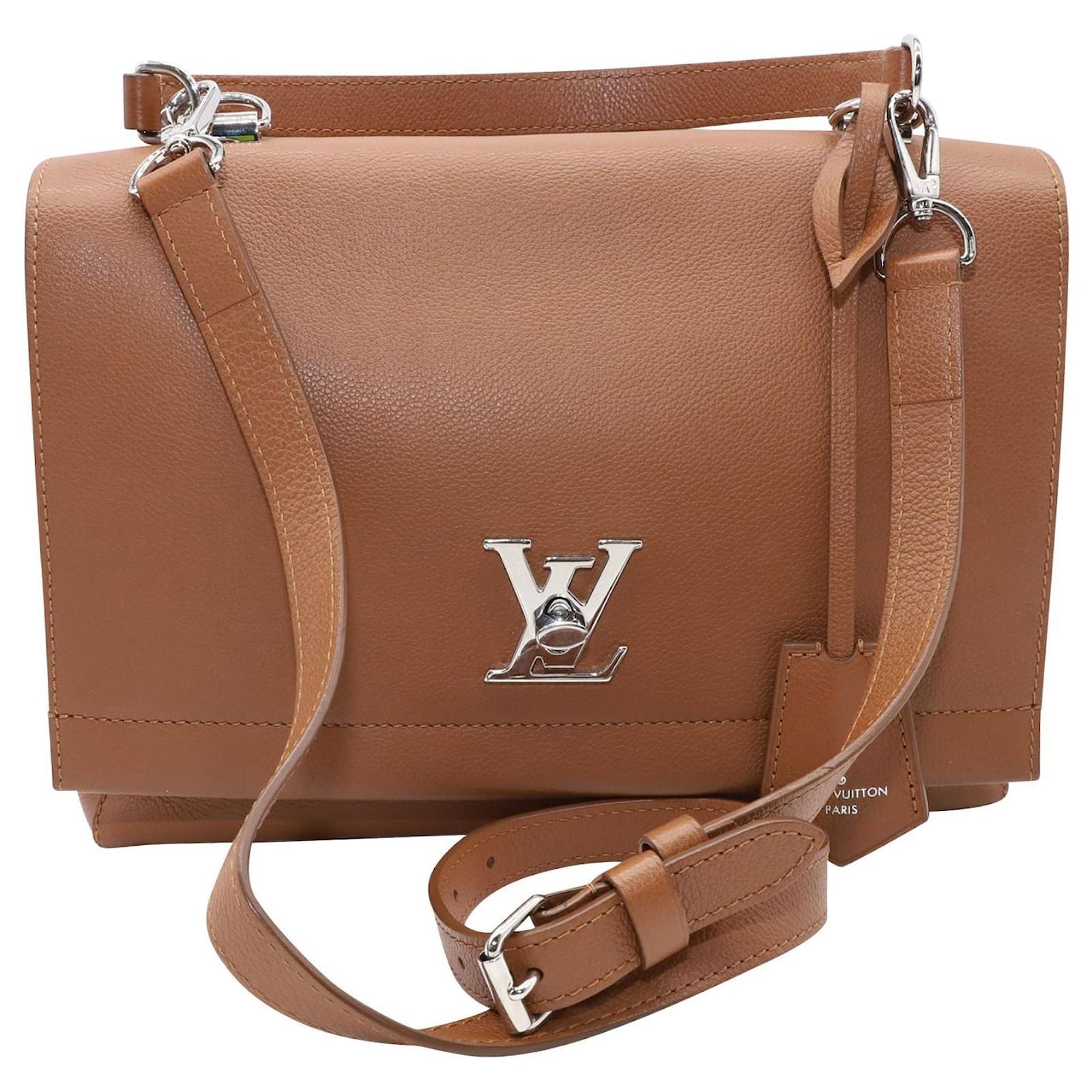 Louis Vuitton Lockme II Leather Handbag