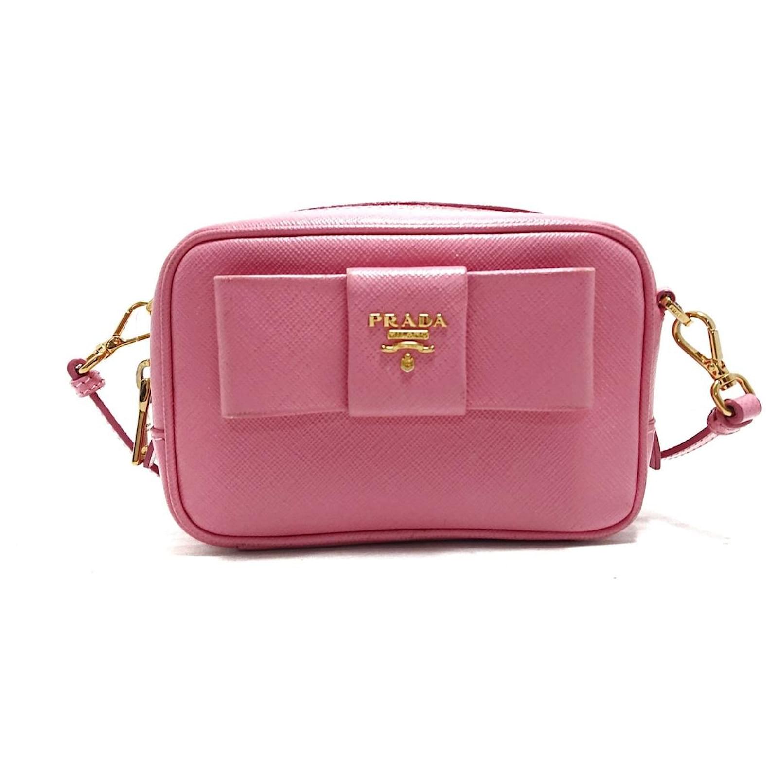 Prada Shoulder bag Pink Leather Joli Closet