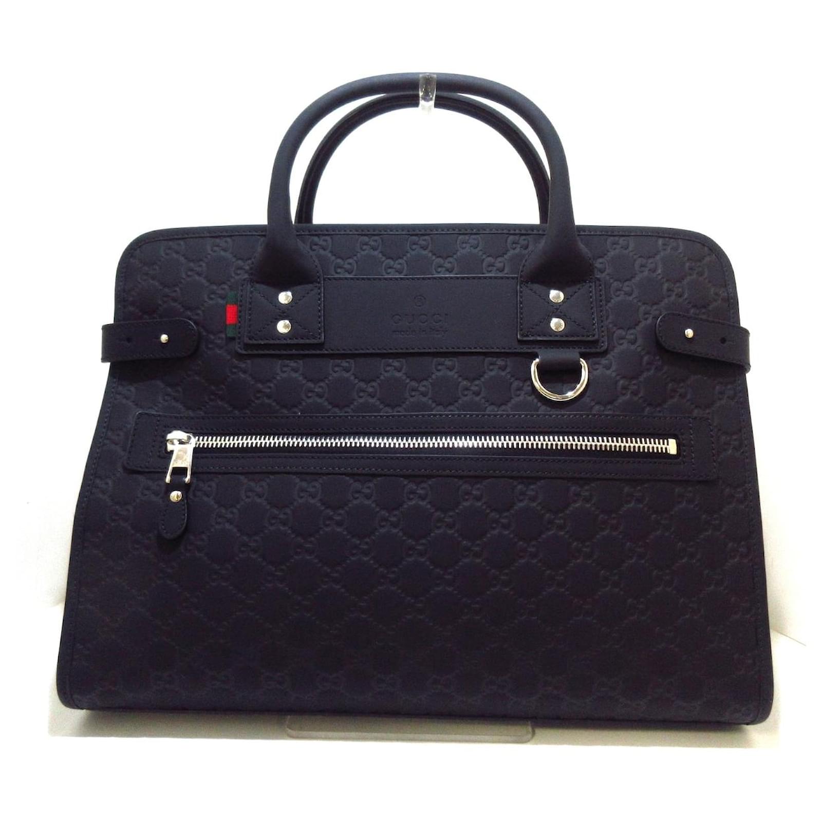 Gucci Travel bag Black Cloth ref.426458 Joli Closet