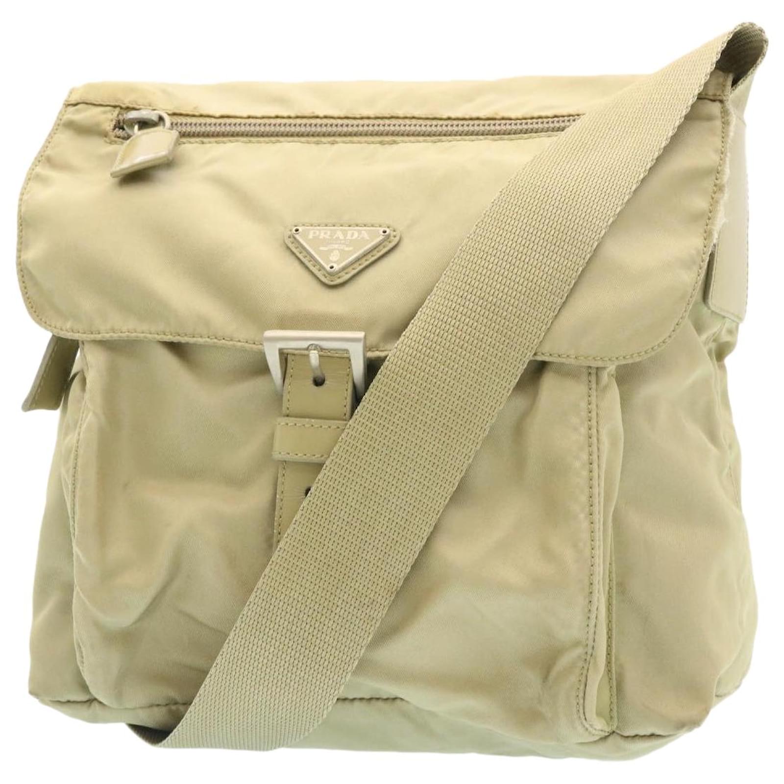 prada bag beige color