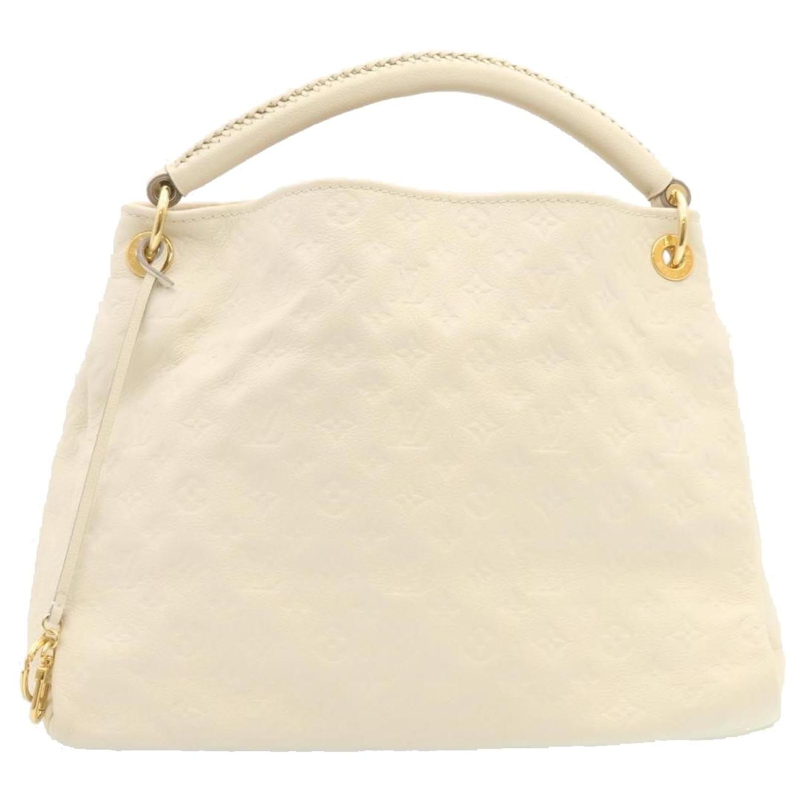 Louis Vuitton Artsy White Leather ref.427104 - Joli Closet